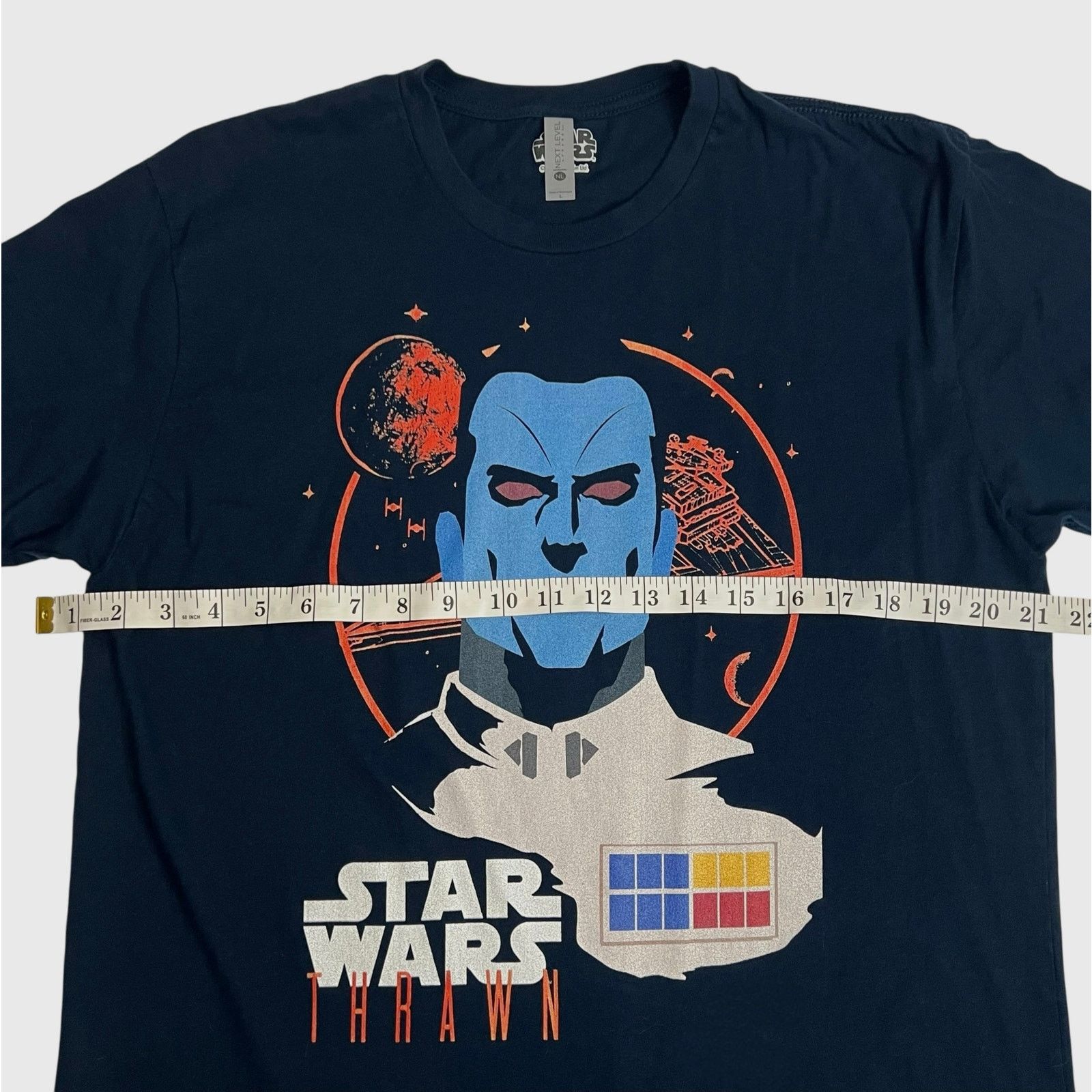 Star Wars Star Wars Grand Admiral Thrawn T-Shirt Men’s Large Navy Blue Size US L / EU 52-54 / 3 - 9 Thumbnail