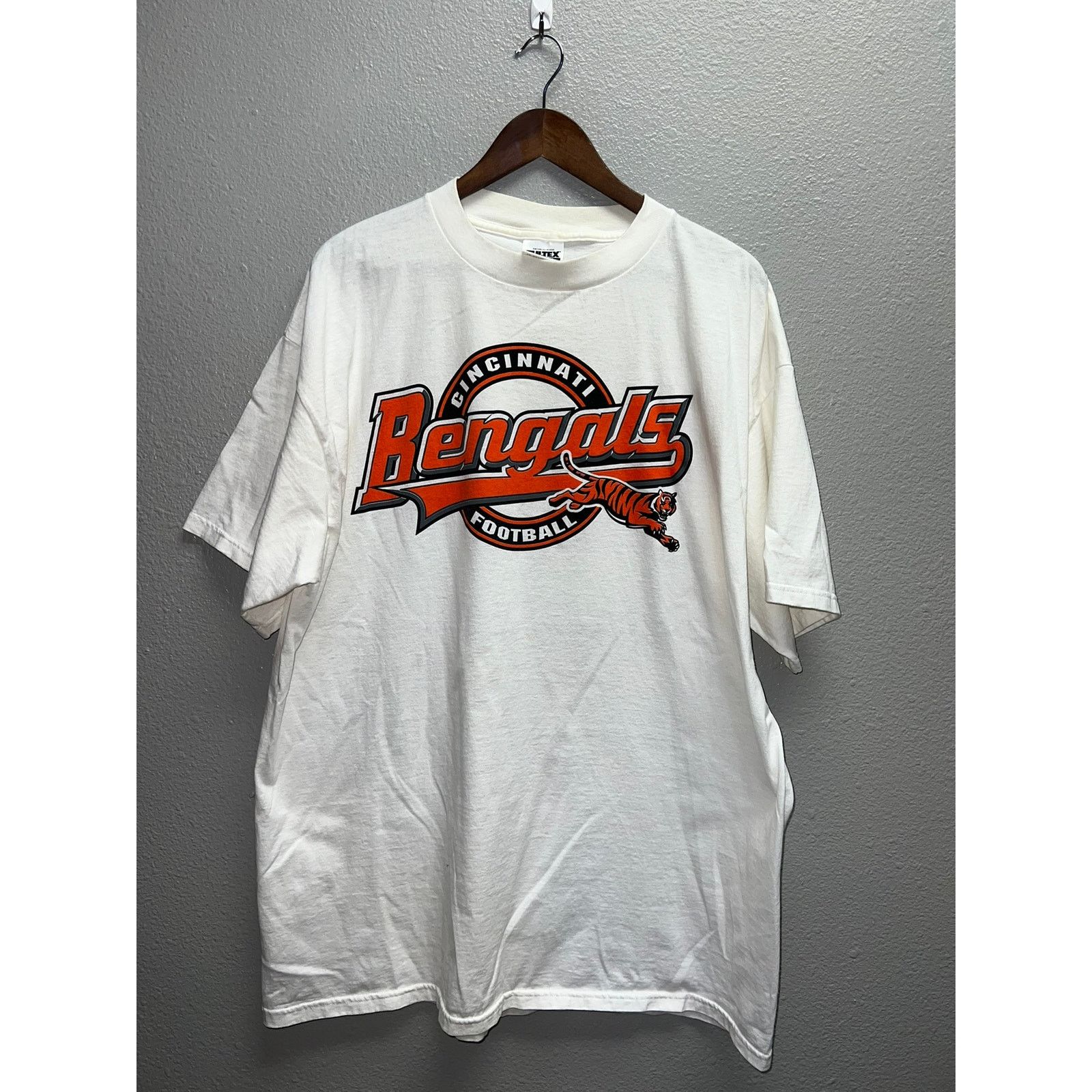 Tultex Vintage Cincinnati Bengals Shirt NFL Football 90s VTG 2XL Size US XXL / EU 58 / 5 - 1 Thumbnail
