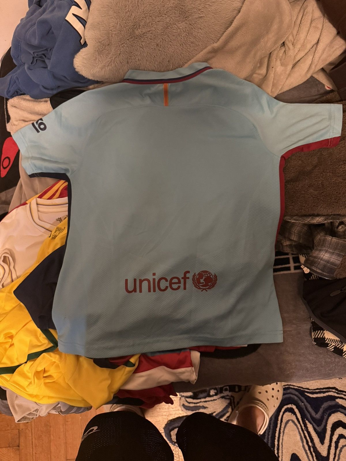 Nike × Vintage Barcelona 2017 Away Jersey Size US M / EU 48-50 / 2 - 6 Thumbnail