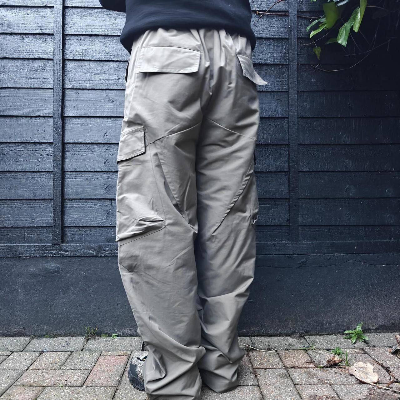 Other Japanese Khaki Fatigue Wide Leg Cargo Pants Size US 32 / EU 48 - 4 Thumbnail