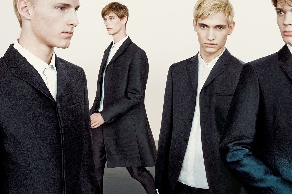 Fused Silk / Wool Ombré Blazer FW 2007 Runway