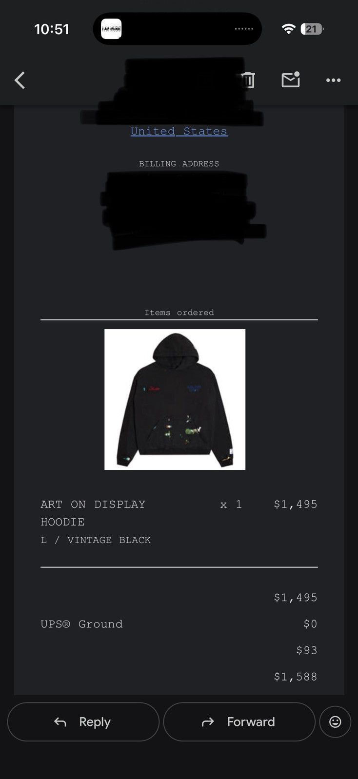 Gallery Dept. Gallery Dept. Art On Display Hoodie Size US L / EU 52-54 / 3 - 13 Thumbnail