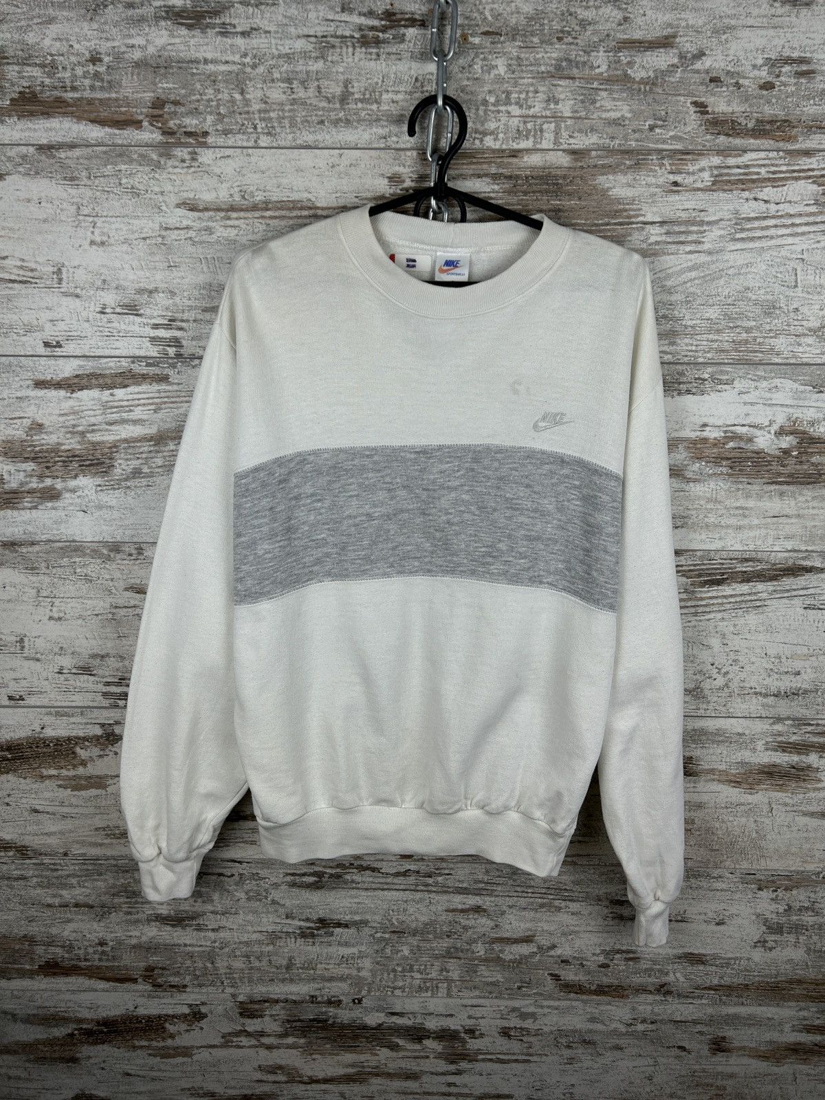 Nike Mens Vintage Nike 90s Sweatshirt swoosh streetwear rare y2k Size US M / EU 48-50 / 2 - 1 Thumbnail