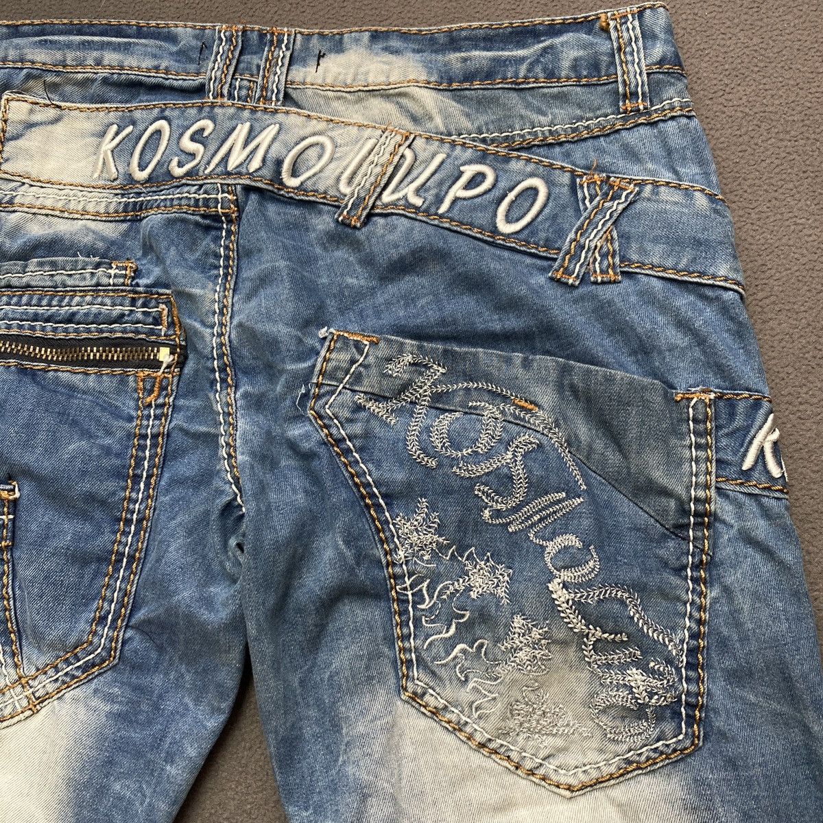 Japanese Brand × Vintage Kosmo Lupo opium avant garde vintage jeans Size US 34 / EU 50 - 5 Thumbnail