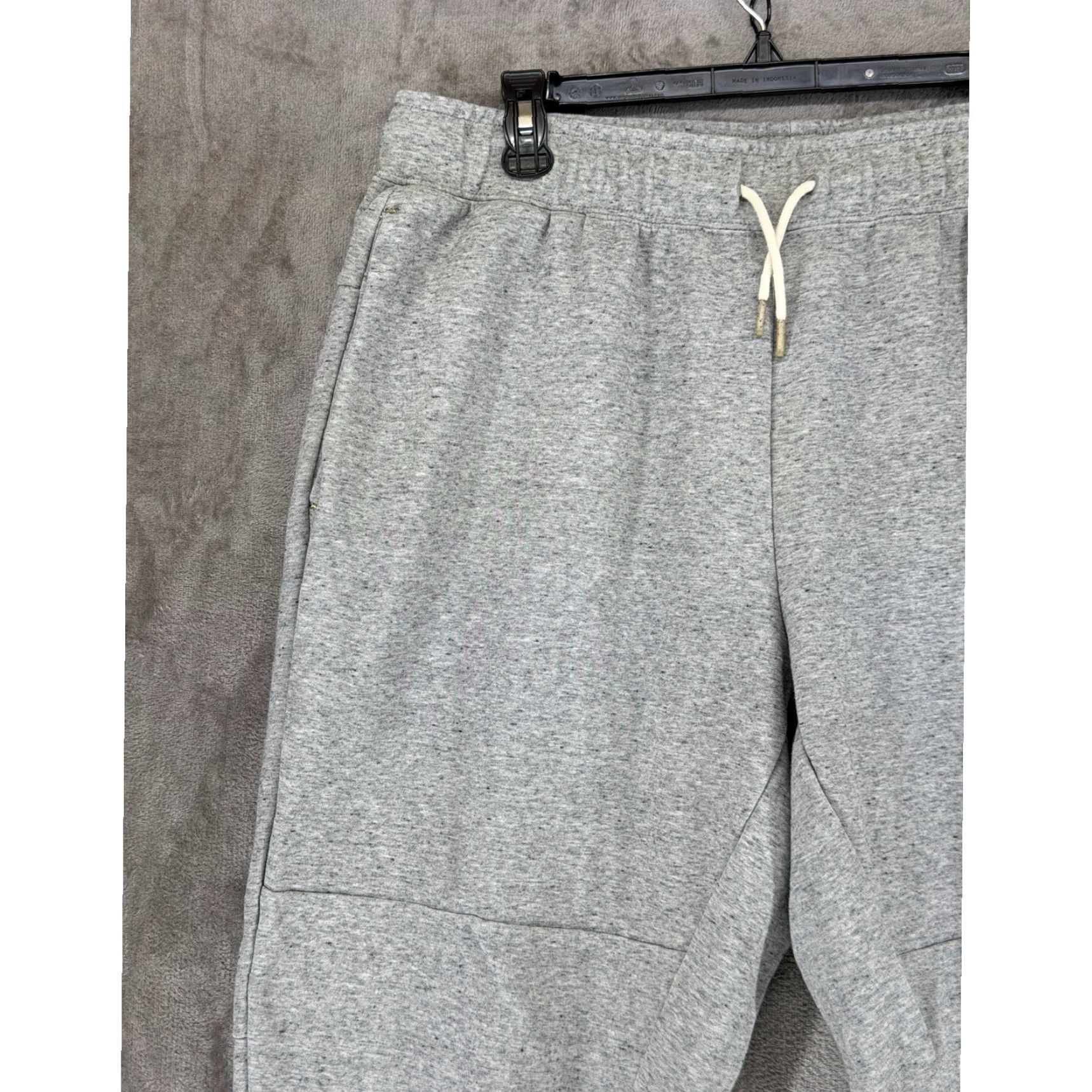 Nike Nike Sportswear Revival Fleece Joggers Mens XXL Grey Heather Sweatpants Size US 39 - 3 Thumbnail