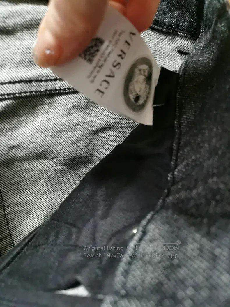 Versace Versace Black jeans Size US 33 - 5 Thumbnail