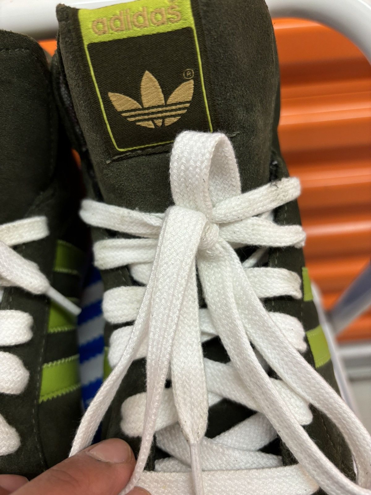 Adidas × Vintage ***FINAL DROP***RARE 2006 ADIDAS VULCANIZED HIGH SUEDE 12 Size US 12 / EU 45 - 5 Thumbnail