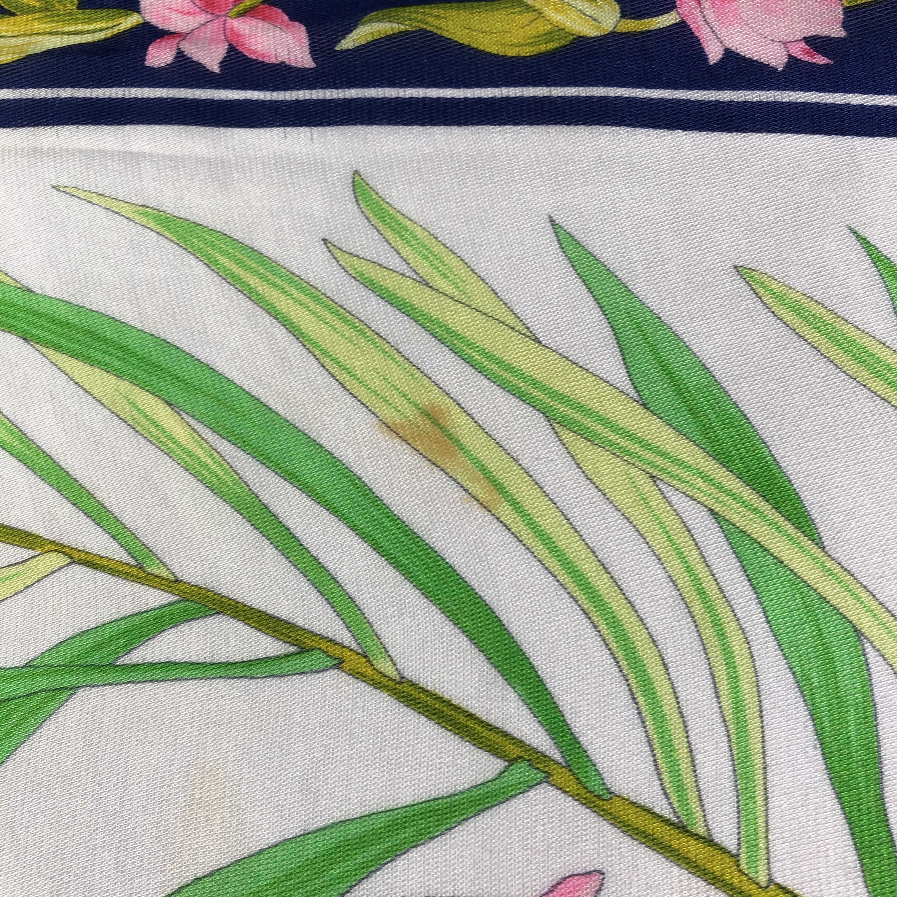 Vintage Vintage Jacques Heim Silk Scarf Size ONE SIZE - 6 Thumbnail
