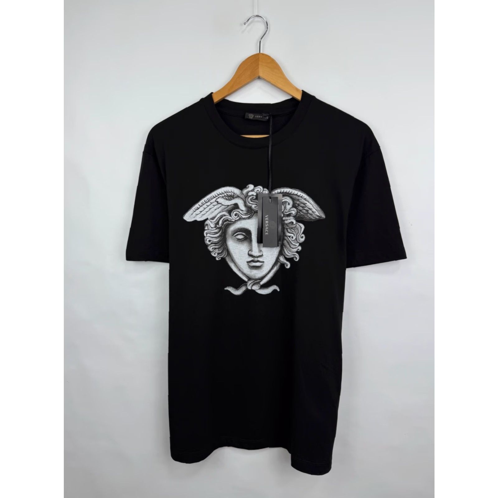 Versace Versace Medusa Portrait T-Shirt Men L Black Size US L / EU 52-54 / 3 - 3 Thumbnail