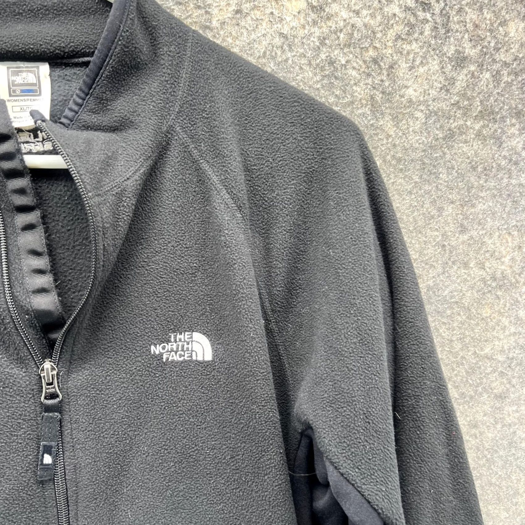 The North Face The North Face Jacket Women XL Black Full Zip Sweatshirt Polartec Polyester Size XL / US 12-14 / IT 48-50 - 4 Thumbnail