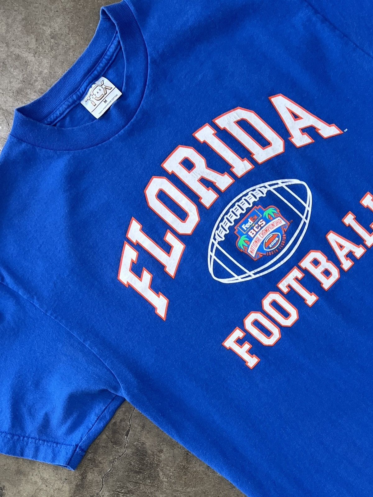 NCAA Vintage 2009 Florida Gators Football Fedex Champion Medium Size US M / EU 48-50 / 2 - 1 Thumbnail