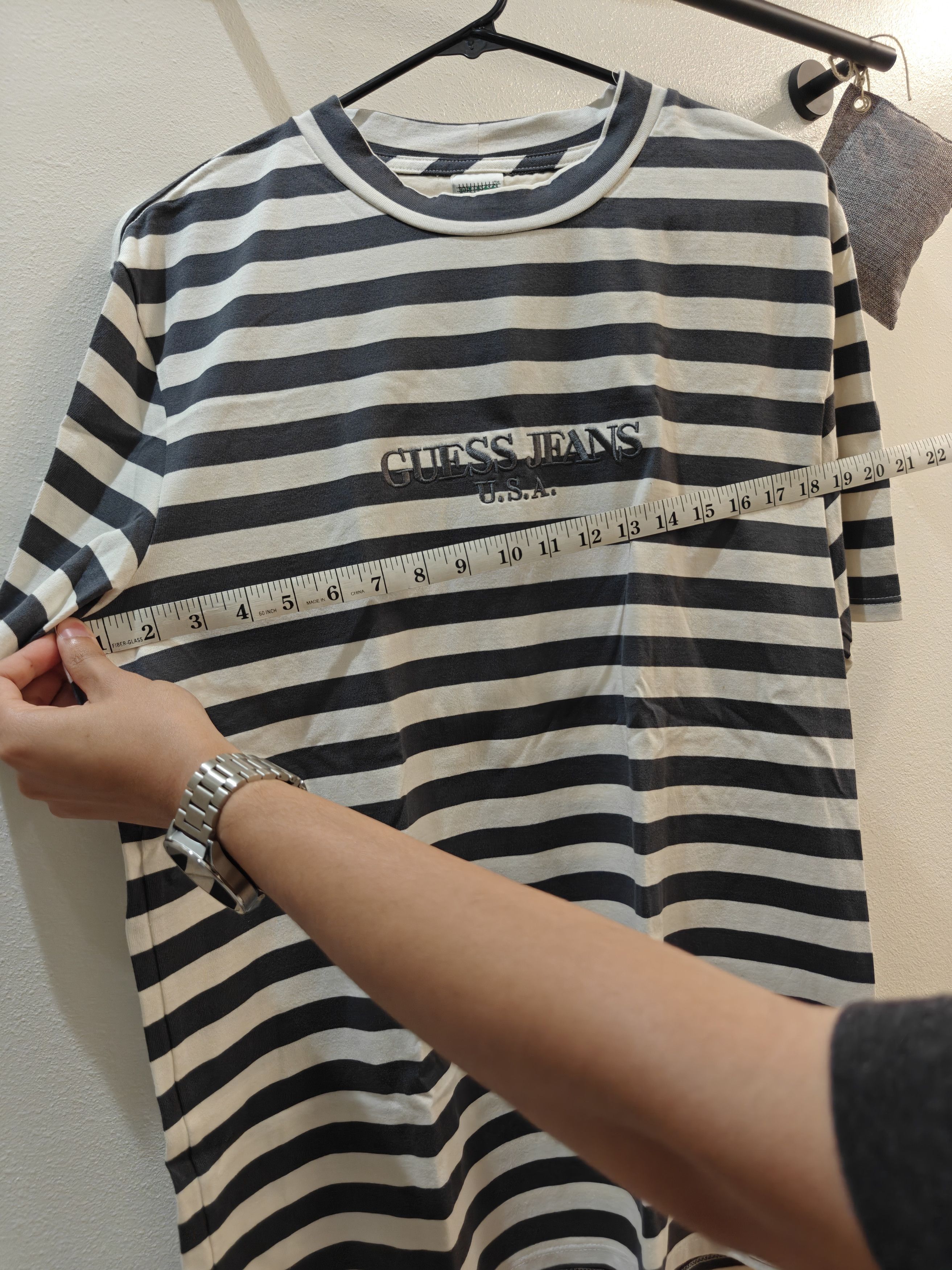 Guess Guess X Infinite Archives Striped T Shirt Size US M / EU 48-50 / 2 - 5 Thumbnail