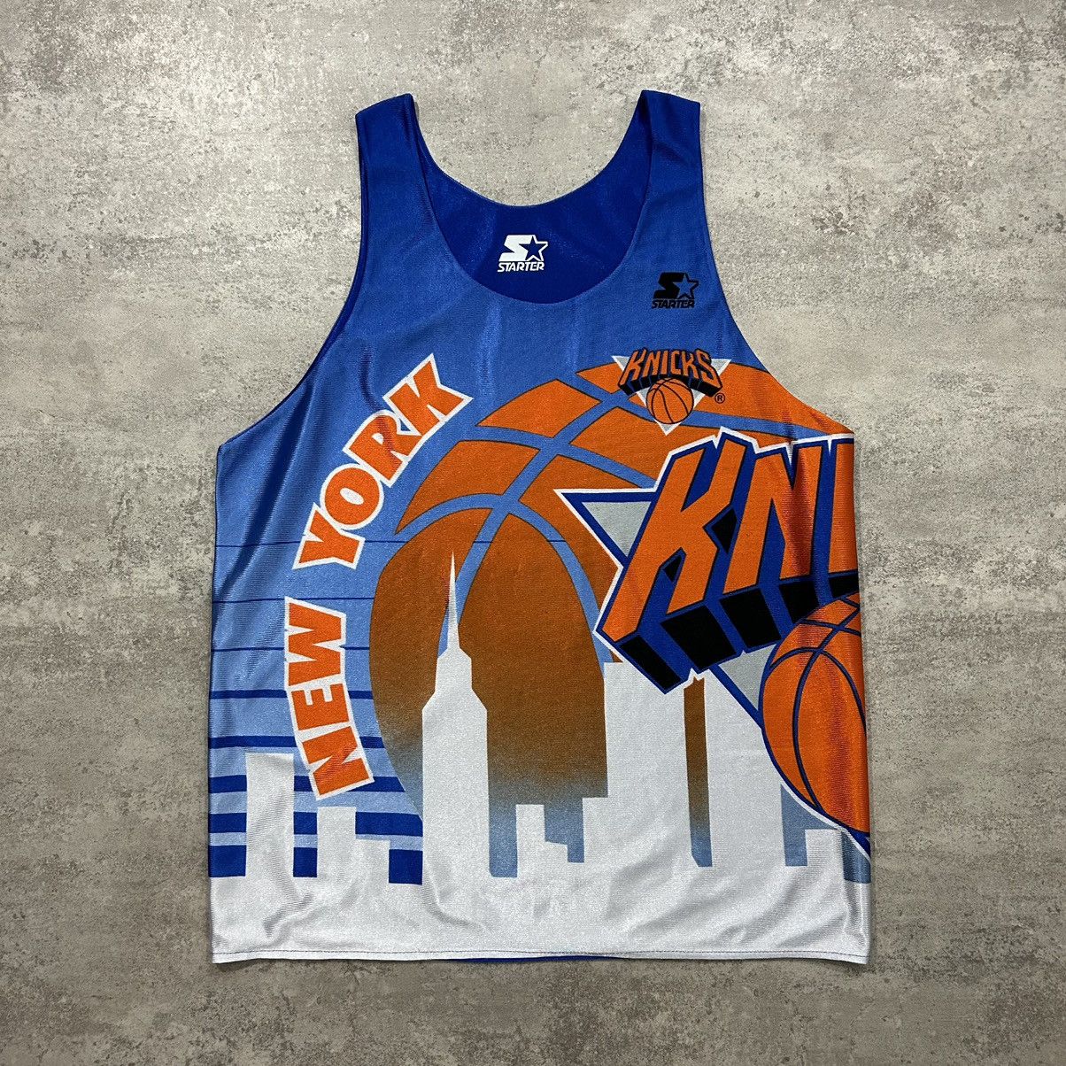 90's USA製 Knicks ユニフォーム starter リバーシブル 90's USA製 Knicks ユニフォーム starter リバーシブル - メルカリ