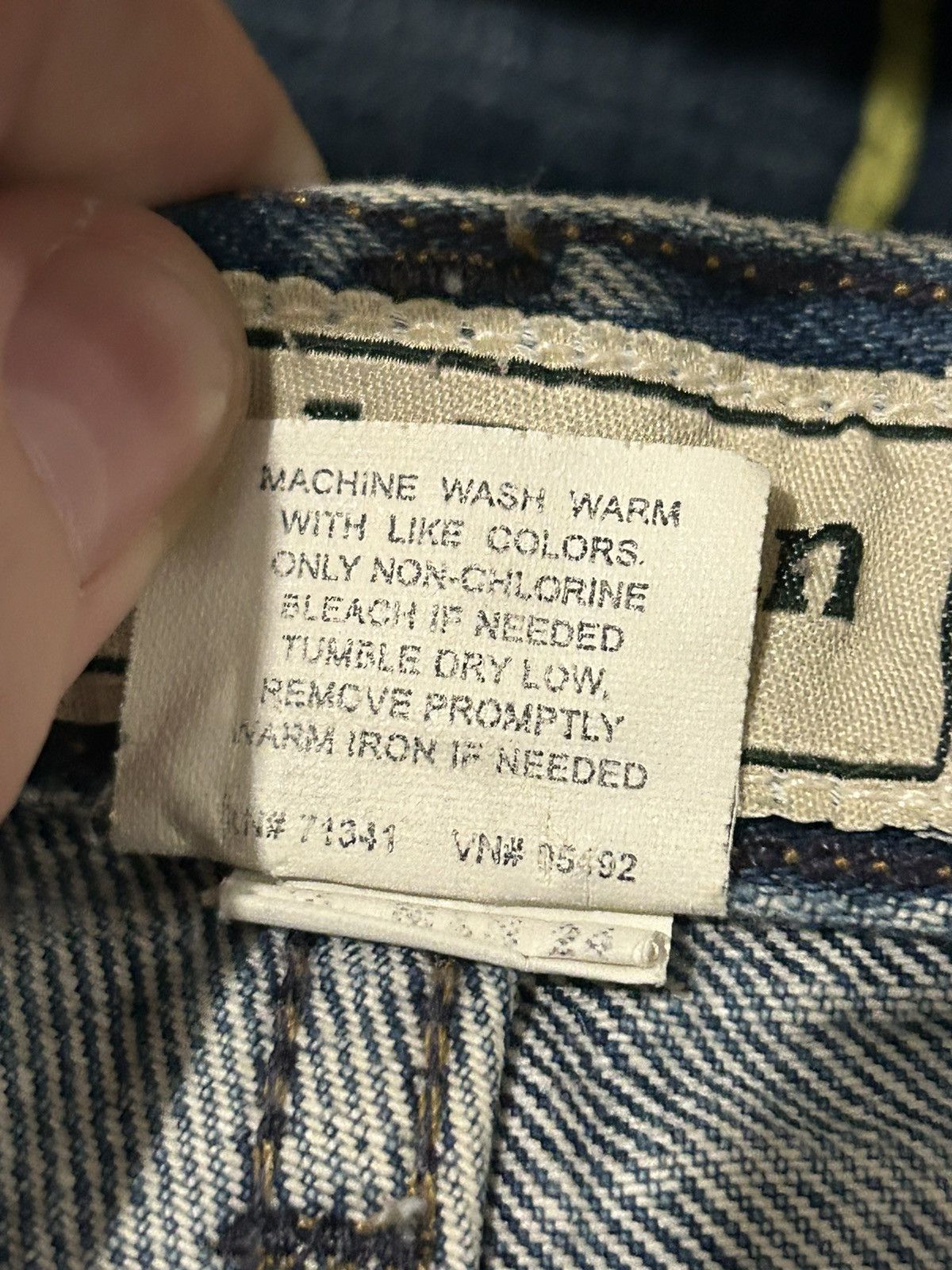 L.L. Bean × Vintage Crazy Faded Vintage L.L.Bean Denim Size US 34 / EU 50 - 12 Thumbnail