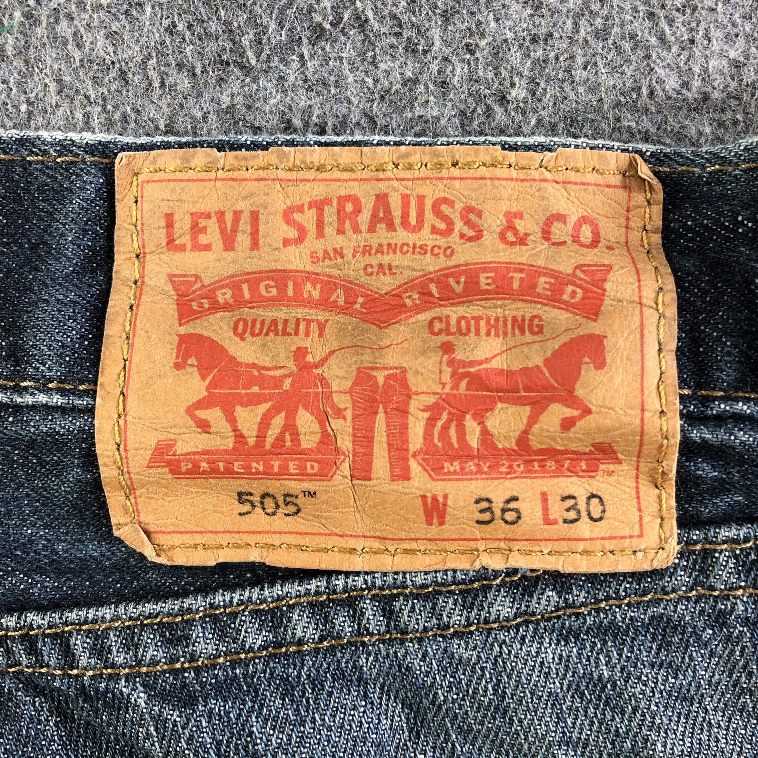 Levi's Vintage Levis 505 Jeans-J4341 Size US 37 - 5 Thumbnail