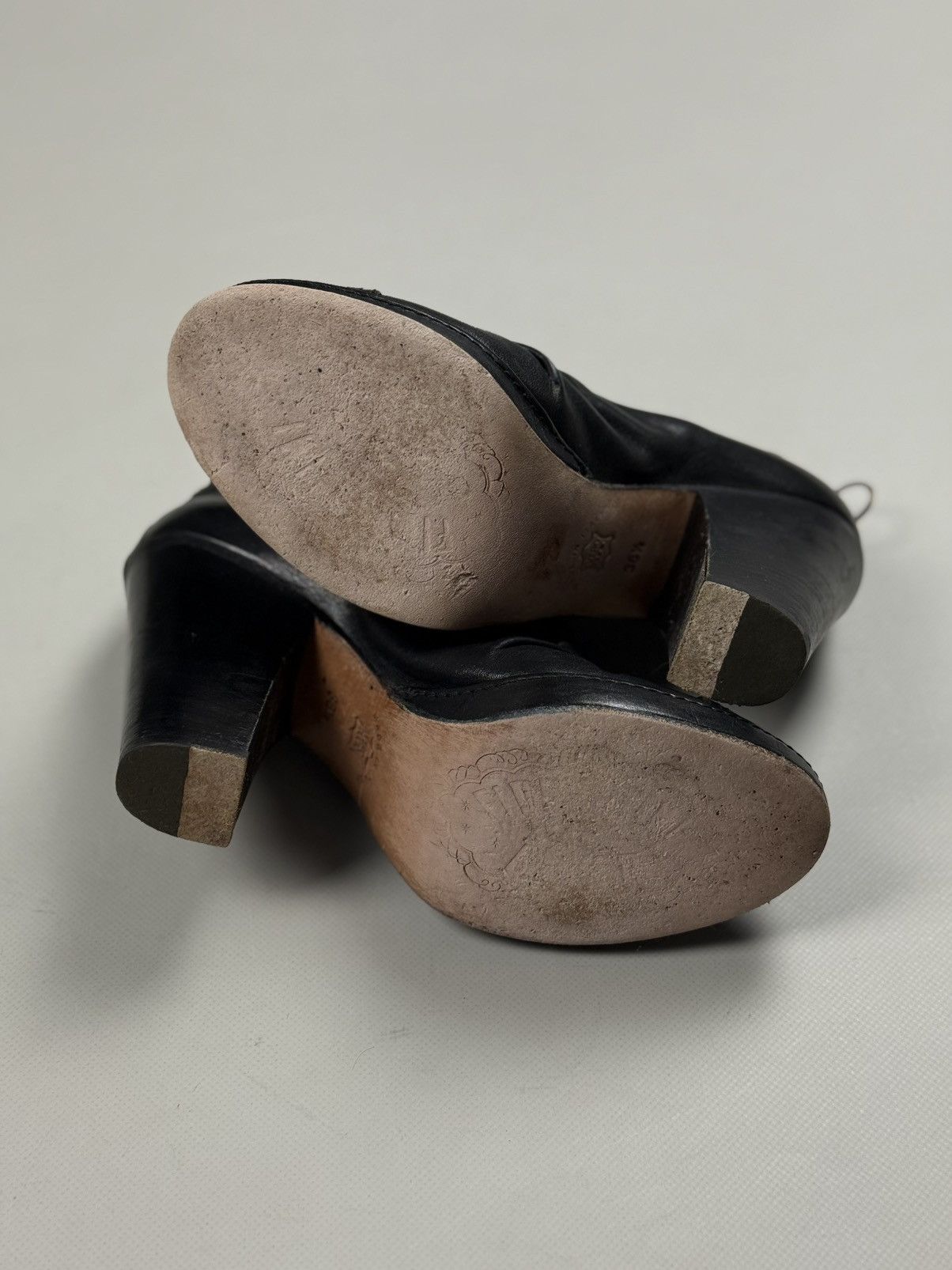 Fiorentini + Baker Fiorentini Baker Leather Avant-Garde Heeled Boots Shoes Size US 6.5 / IT 36.5 - 19 Thumbnail