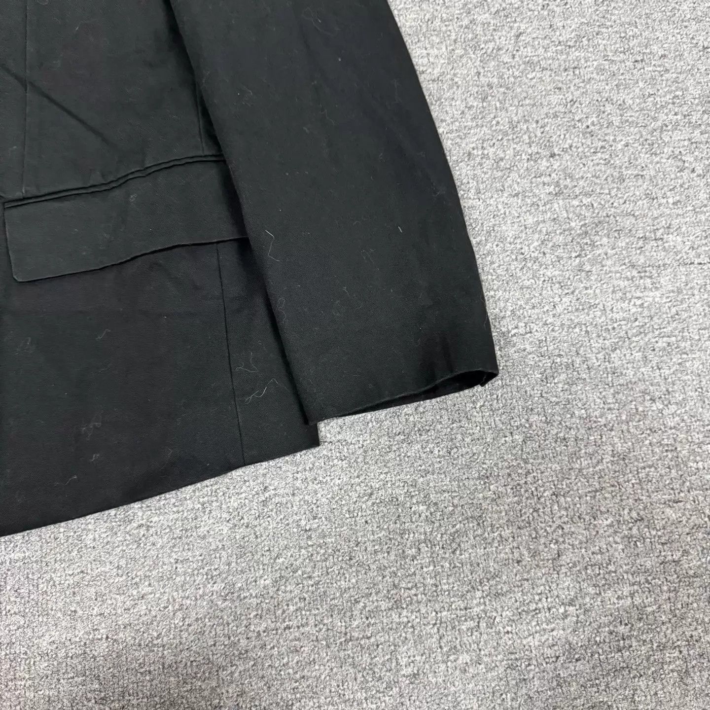 Balenciaga Balenciaga Black NotchLapel Back Logo Blazer 1 mint Size US S / EU 44-46 / 1 - 3 Thumbnail