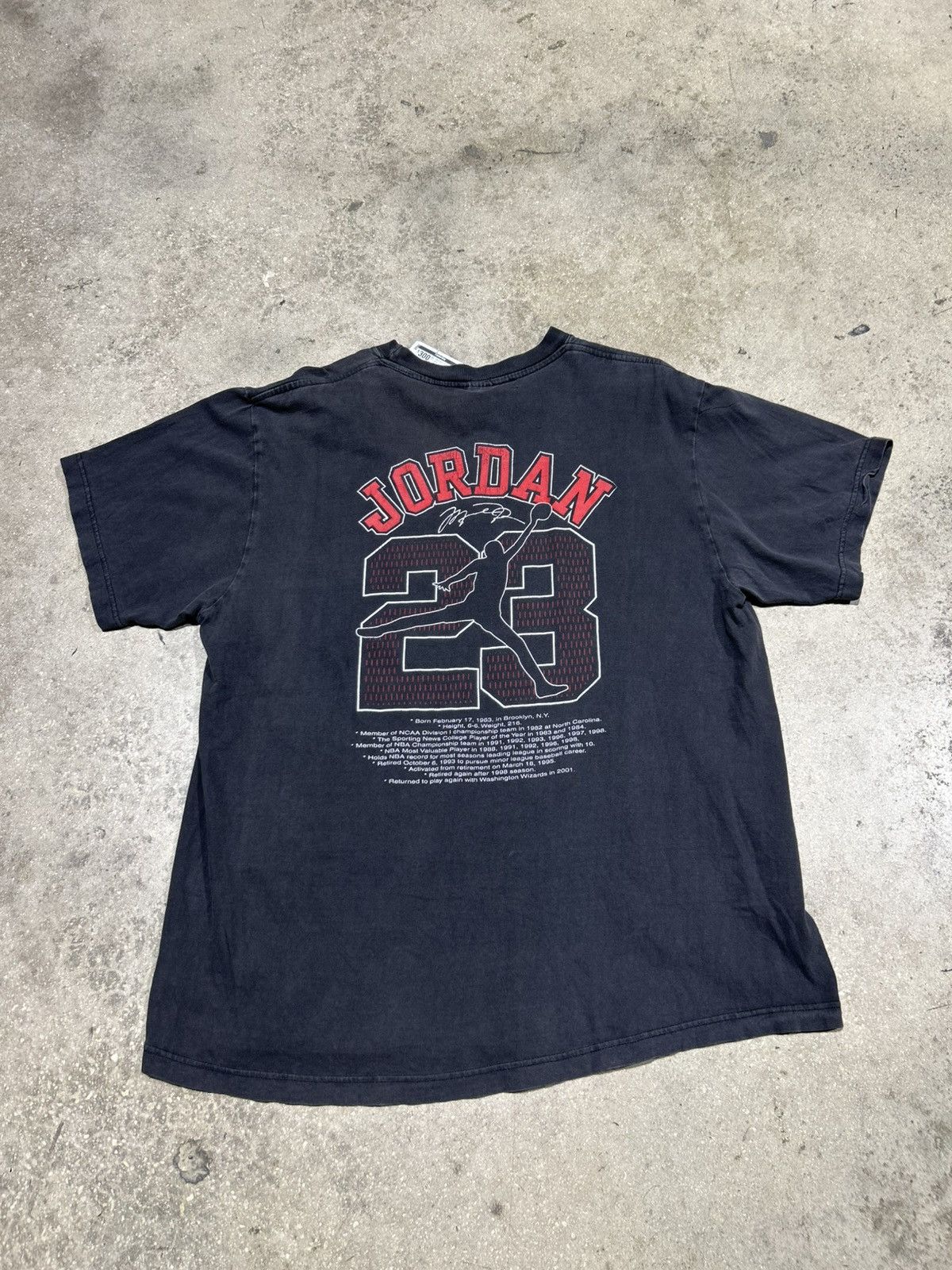 Vintage Michael Jordan The Best Ever! Tee Size US XL / EU 56 / 4 - 2 Thumbnail