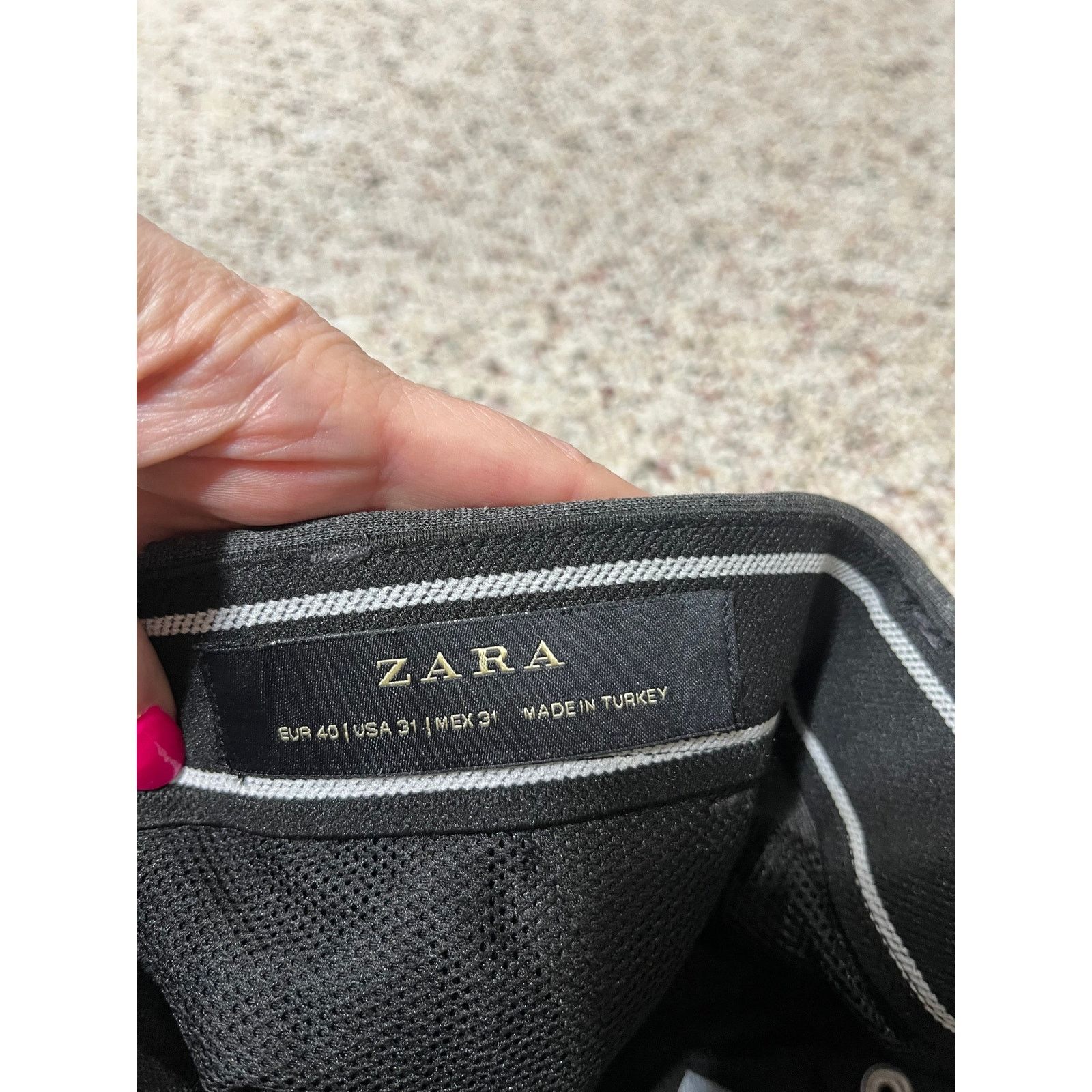 Zara NWT Womens Zara Comfortable Collection Gray Pants Size 40 Size 40" / US 18 - 19 Thumbnail