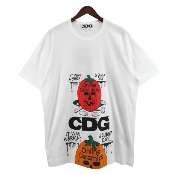 CDG by Comme des Garcons × Comme des Garcons × Online Ceramics CDG Online Ceramics Tee Size US XL / EU 56 / 4 - 3 Thumbnail