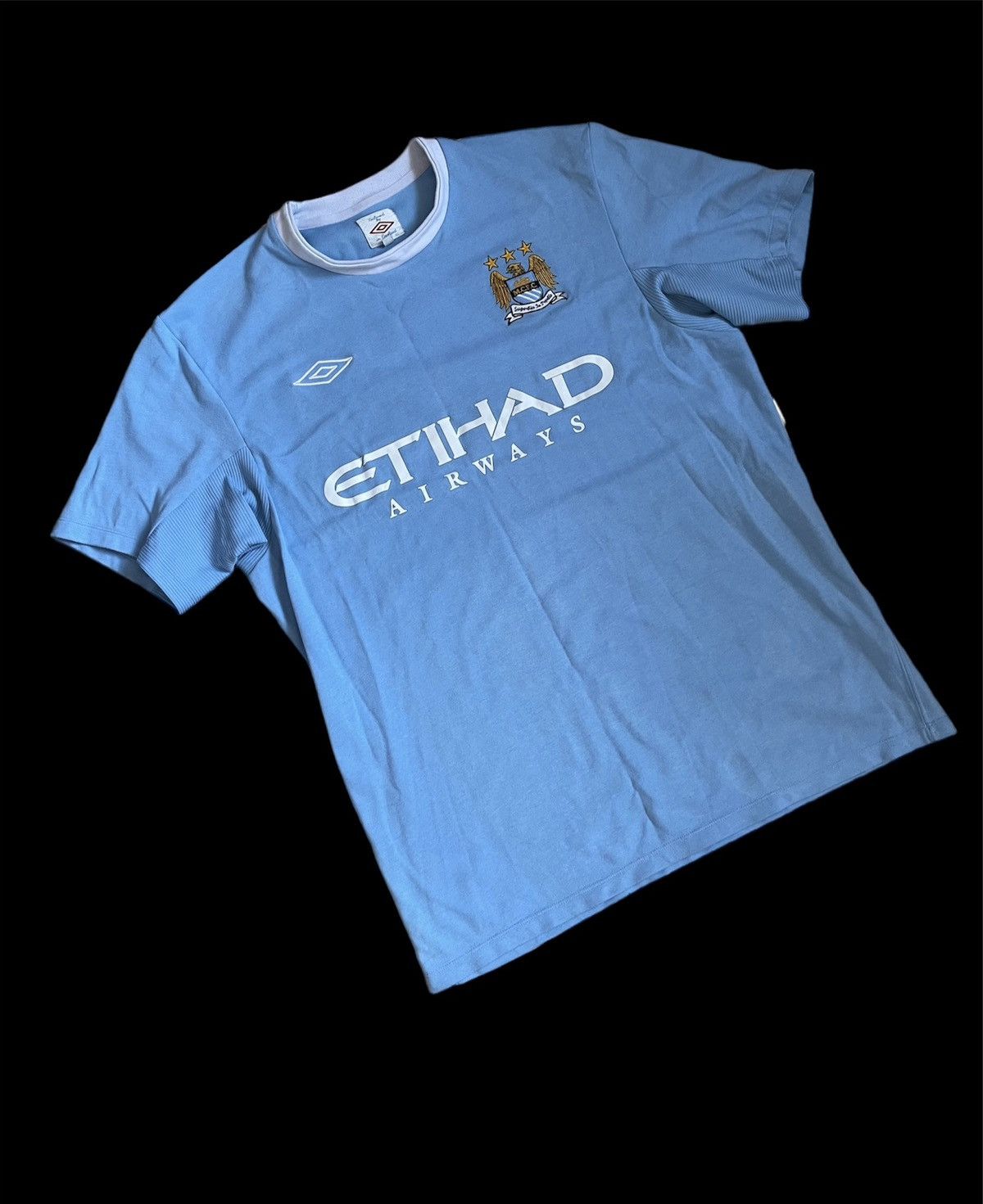 Umbro Umbro Manchester City vintage soccer jersey Size US M / EU 48-50 / 2 - 2 Thumbnail