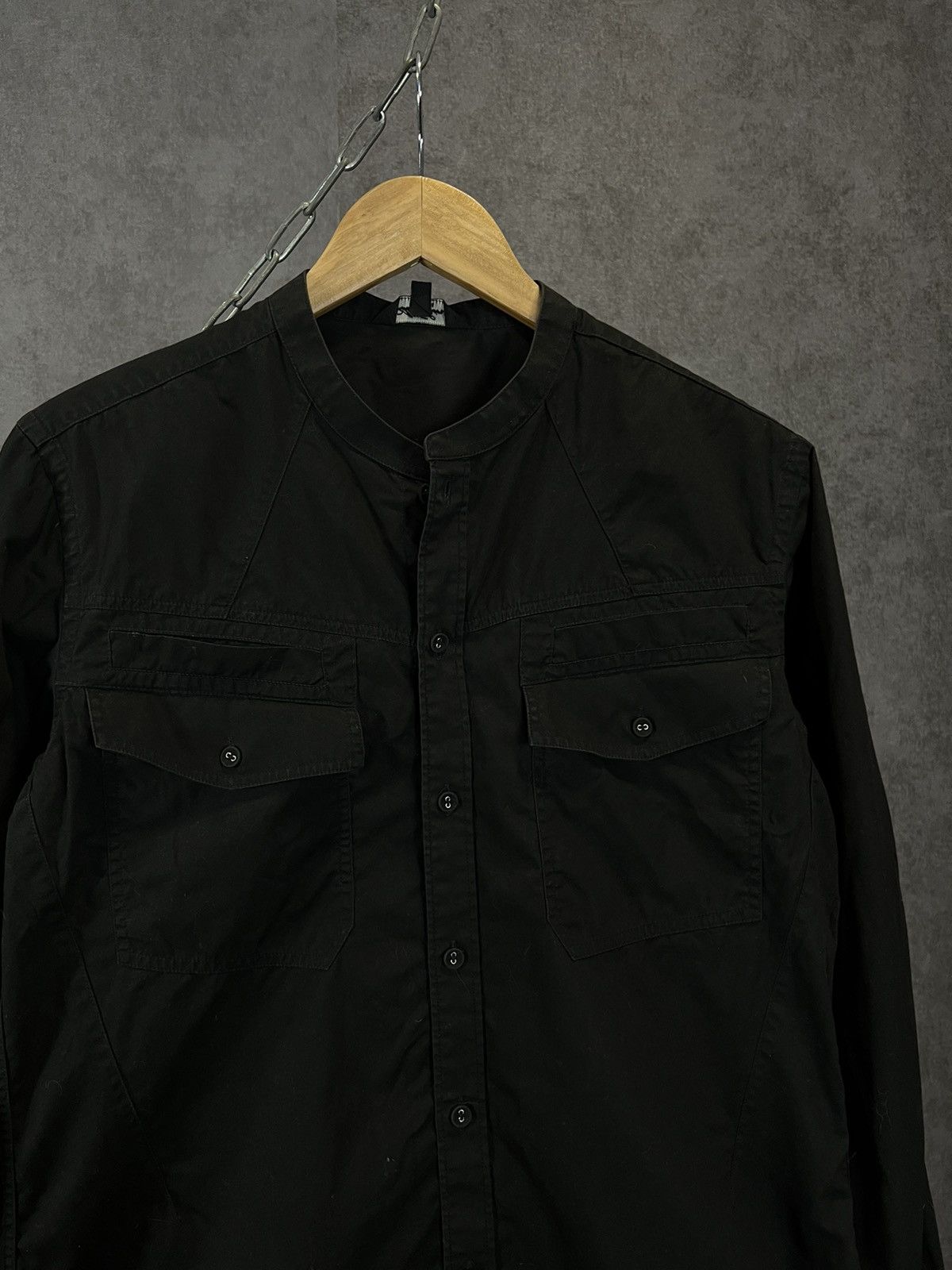 Allsaints Allsaints vintage designer pocket shirt Size US S / EU 44-46 / 1 - 3 Thumbnail