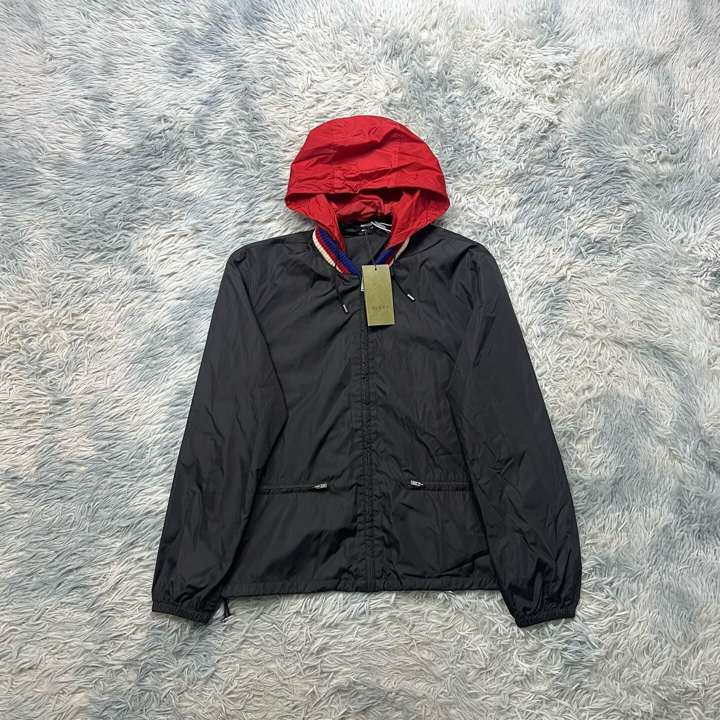 Gucci Gucci Distressed Back Windbreaker Size US M / EU 48-50 / 2 - 1 Thumbnail