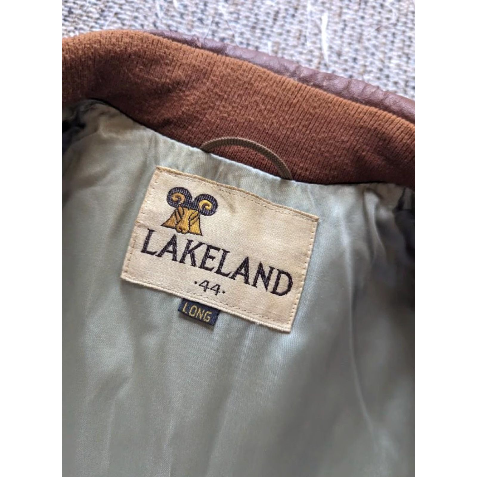 Vintage VINTAGE Lakeland Trench Coat Men M Brown Leather Belted USA Made Coat Size US M / EU 48-50 / 2 - 5 Thumbnail