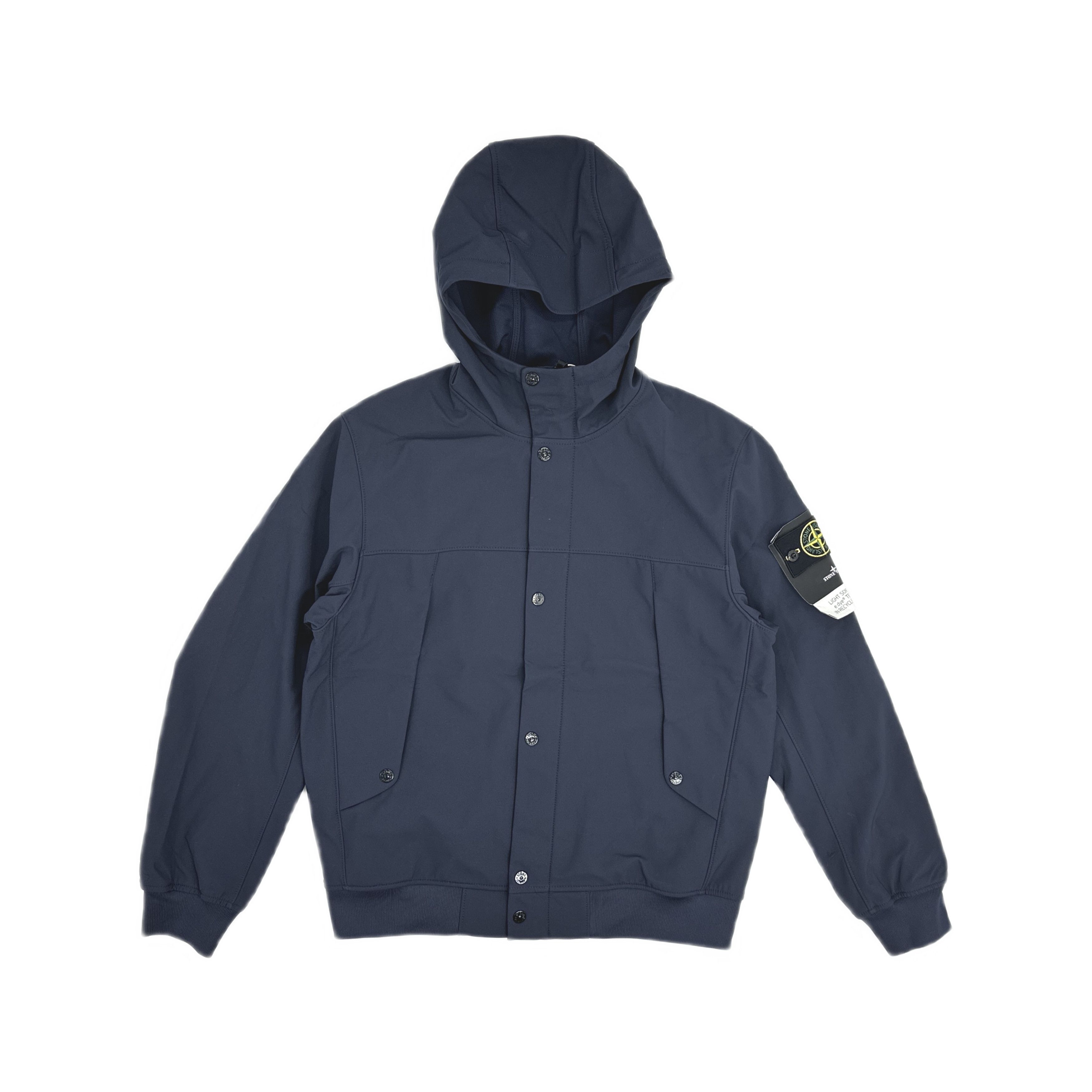 Stone Island Stone Island Light Soft Shell-R Hooded Jacket M Size US M / EU 48-50 / 2 - 1 Thumbnail