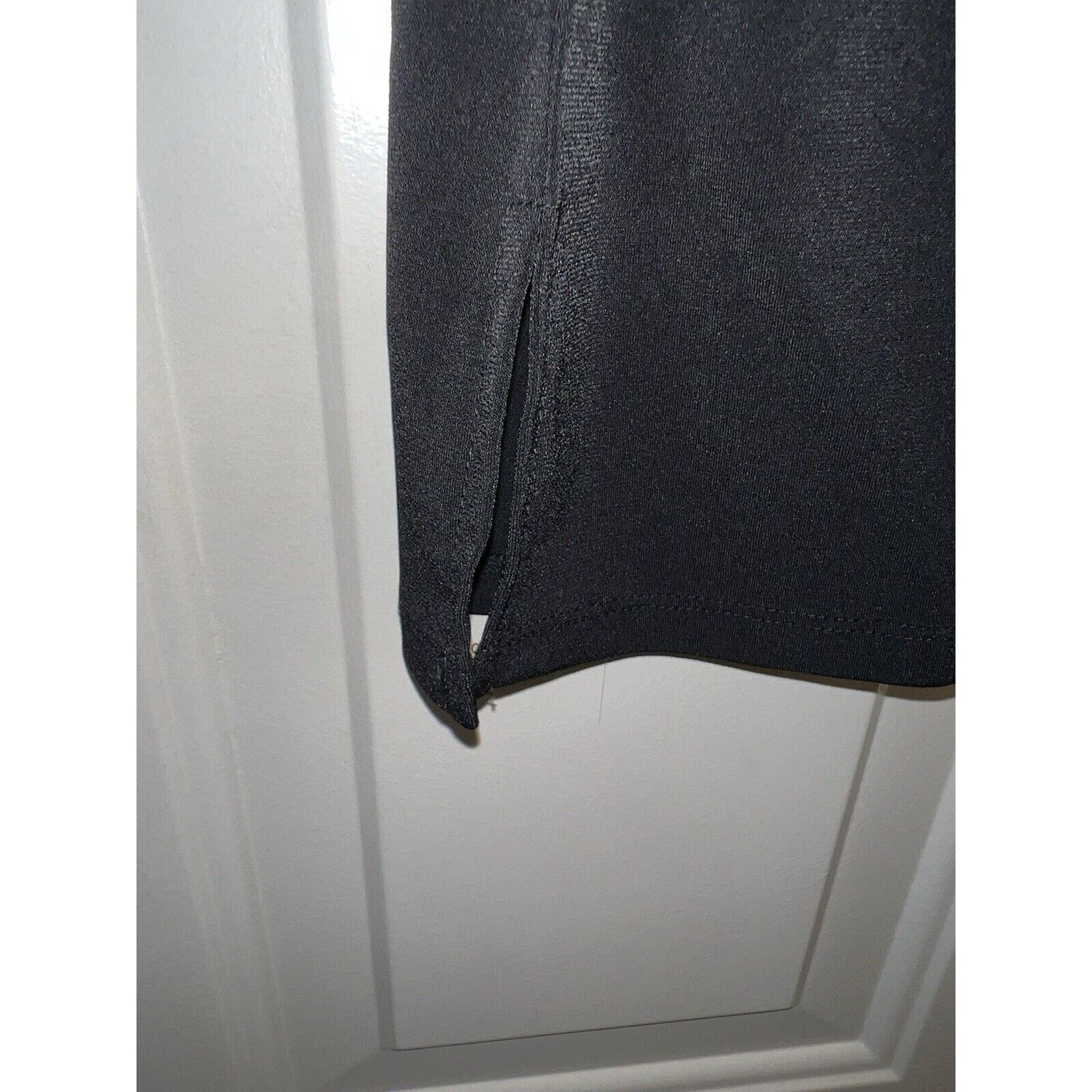 Michael Kors Michael Kors Black Blouse Ladder Sleeve Shirt Women’s Large Size L / US 10 / IT 46 - 7 Thumbnail