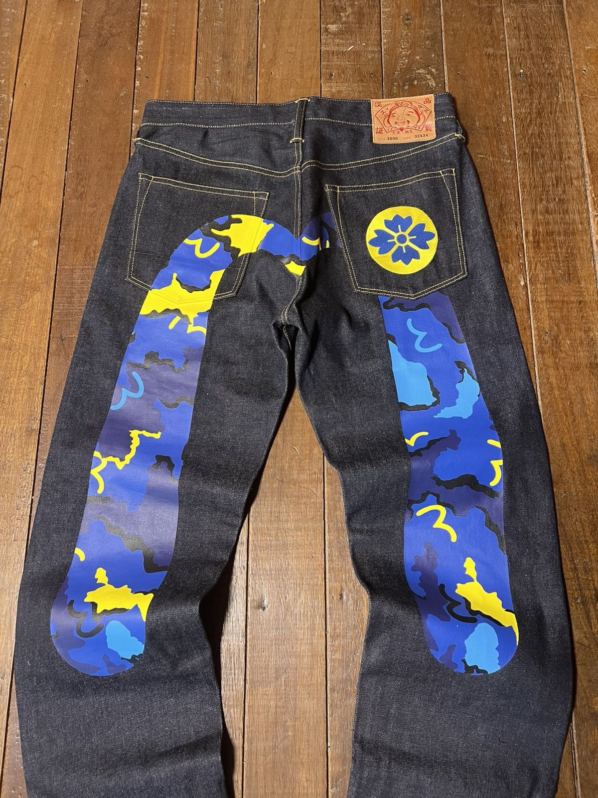 Evisu Evisu Daicock Denim Pants Size US 32 / EU 48 - 3 Thumbnail