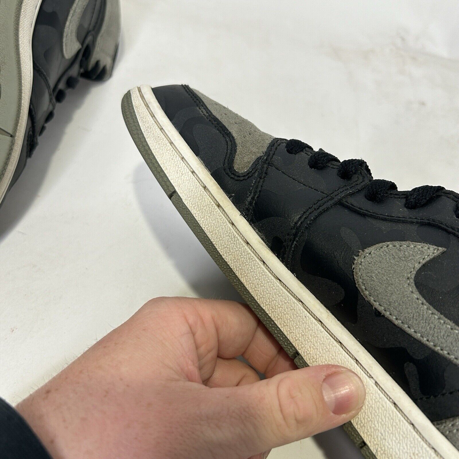 Jordan Brand Nike Air Jordan 1 Retro High Premium "Camo 3M/Shadow" 2024 Size US 8.5 / EU 41-42 - 9 Thumbnail