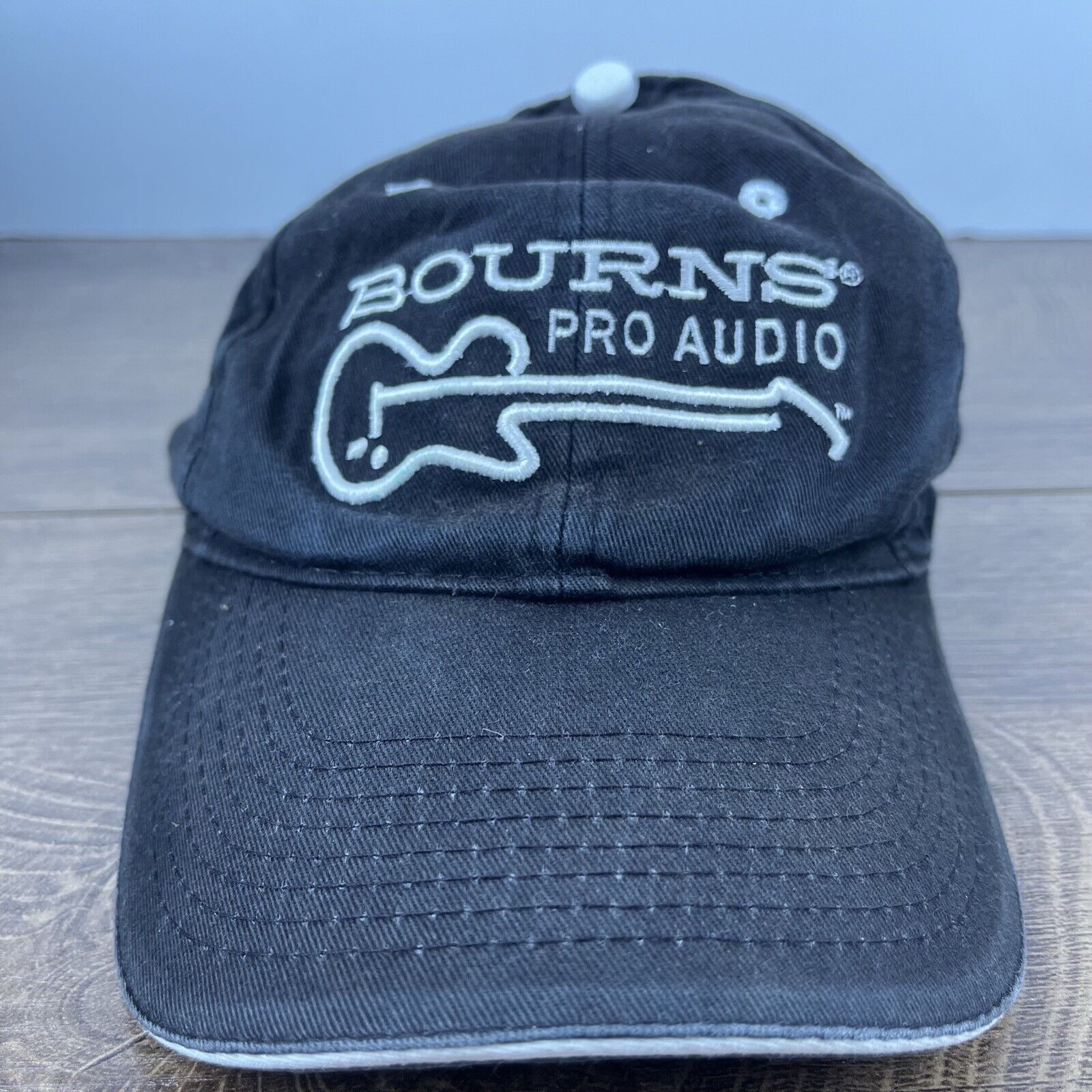 Other Bourns Pro Audio Hat Black Cap Adjustable Hat Black Adult Fi Size ONE SIZE - 1 Thumbnail