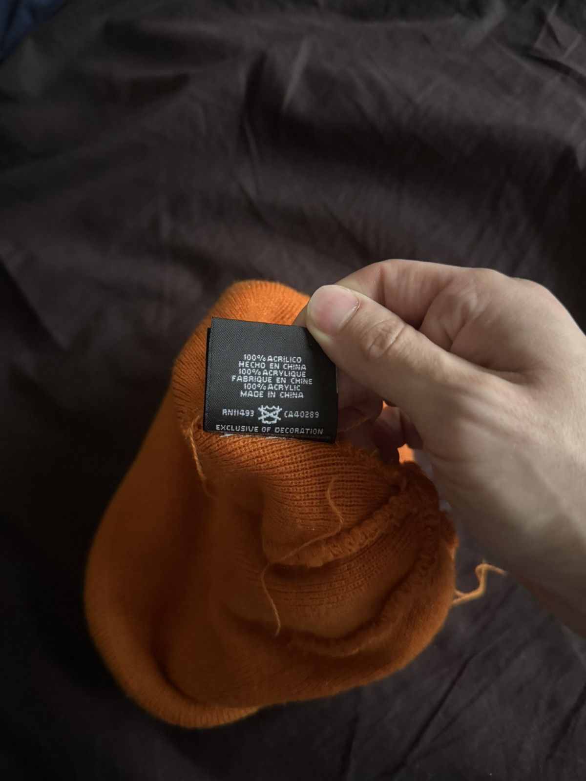 Supreme Supreme orange beanie Size ONE SIZE - 4 Thumbnail