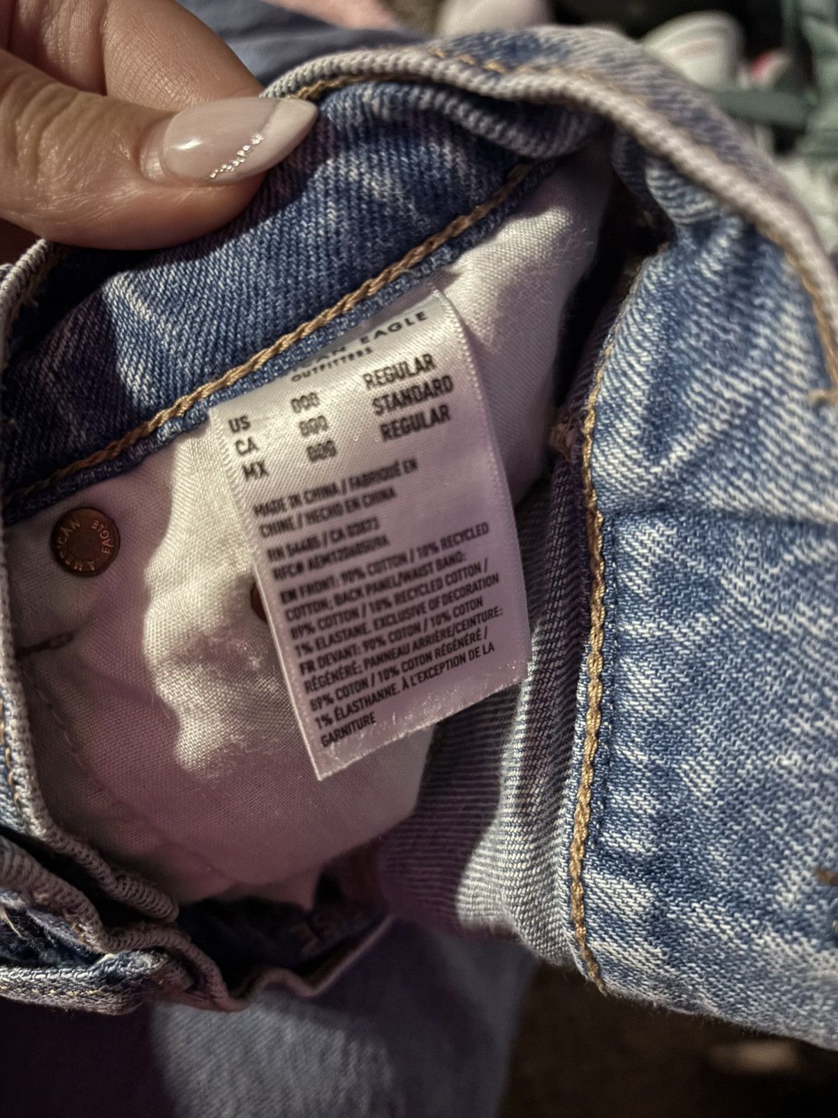 American Eagle Outfitters American eagle size double zero jeans Size 24" / US 00 / IT 34 - 4 Thumbnail