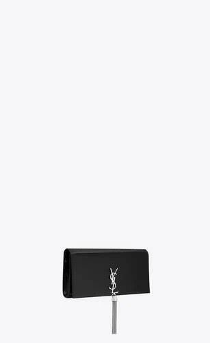 Saint Laurent Paris o1b1hav110125 Size: OS / Kate Clutch Brushed Leather Black Size ONE SIZE - 9 Thumbnail