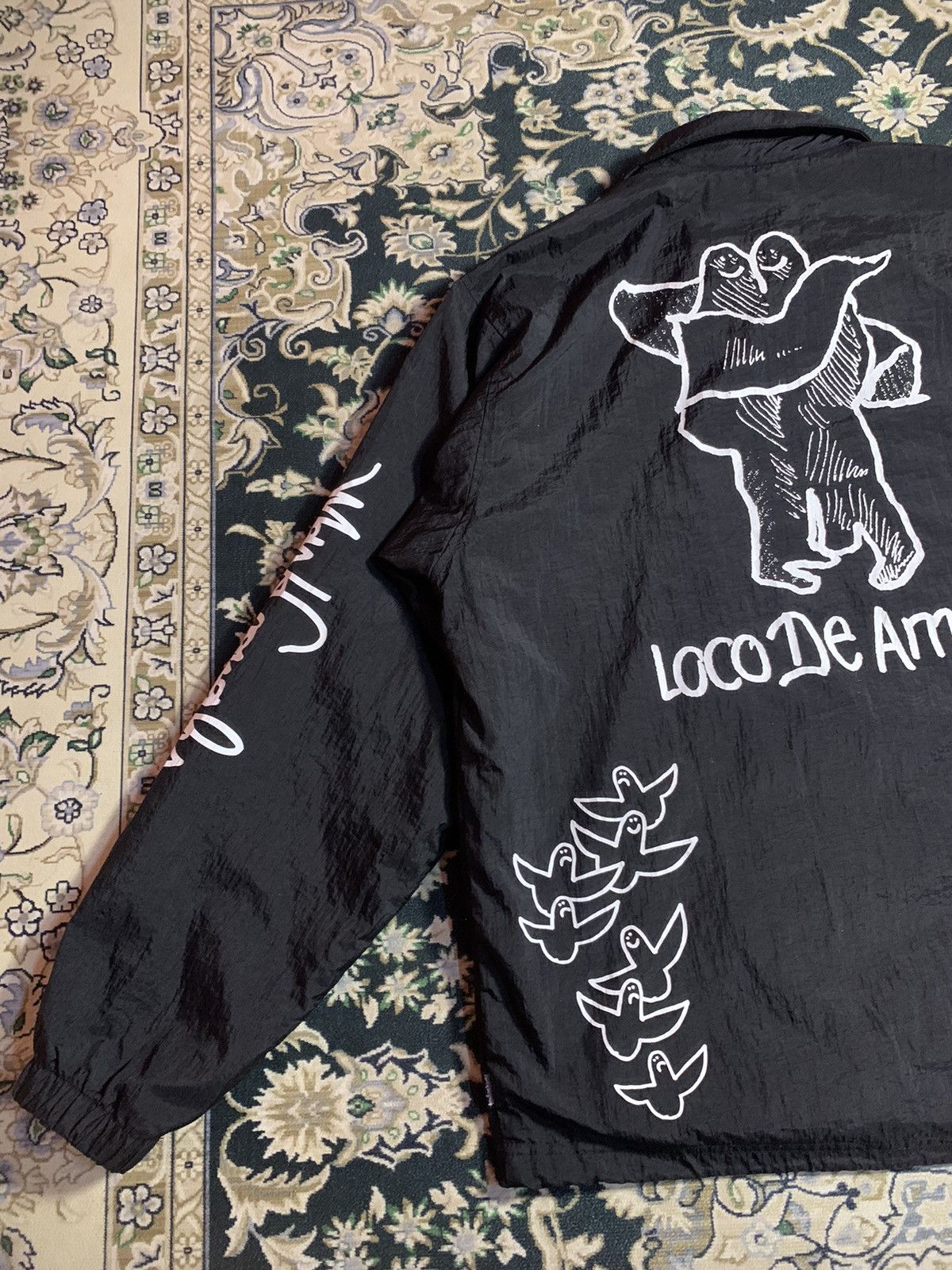 Other 🔥RARE 🔥MARK GONZALES COACH JACKET OVERPRINT DESIGN Size US M / EU 48-50 / 2 - 8 Thumbnail