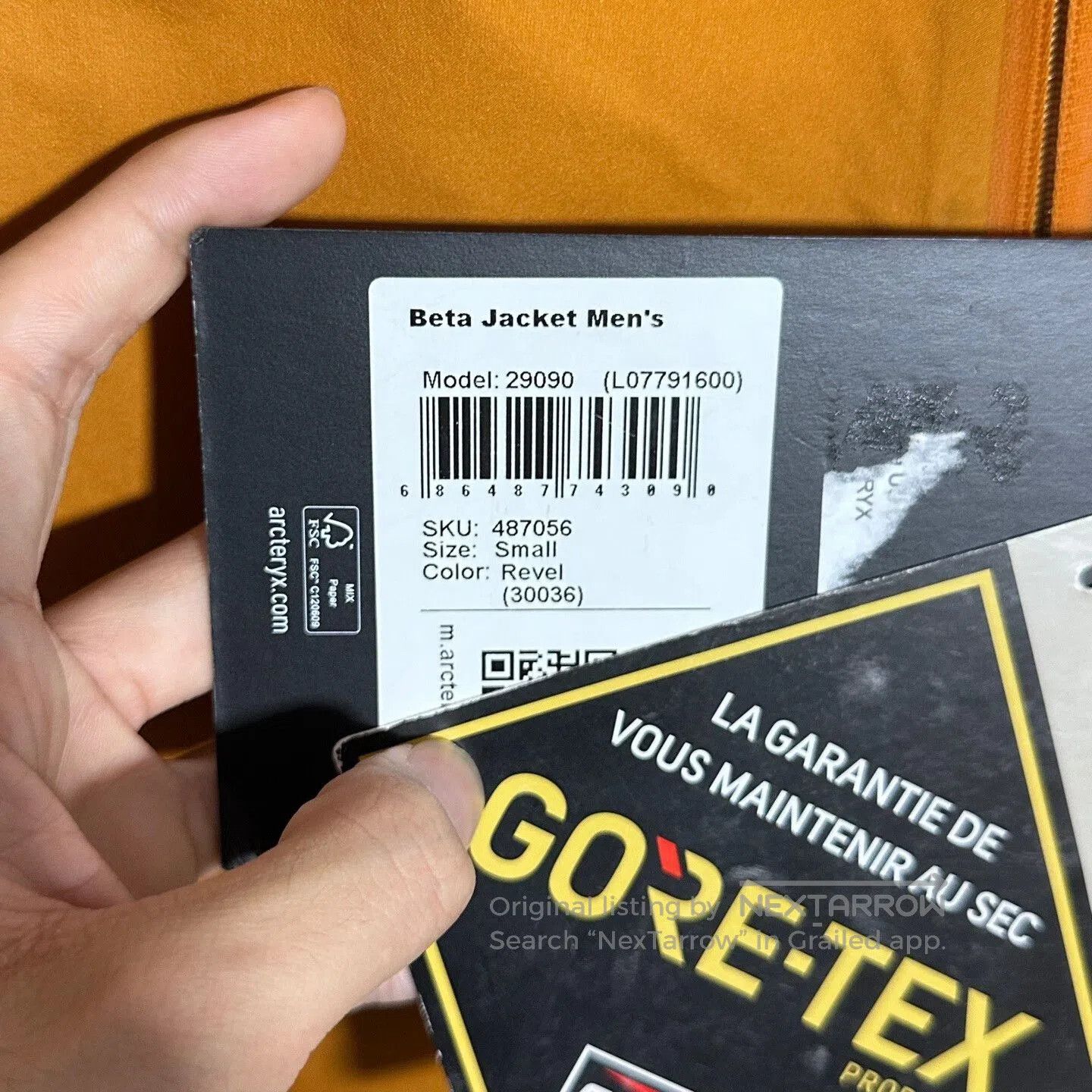 Arc'teryx Arcteryx Beta Jacket Shell Hooded Coat. Size US S / EU 44-46 / 1 - 5 Thumbnail