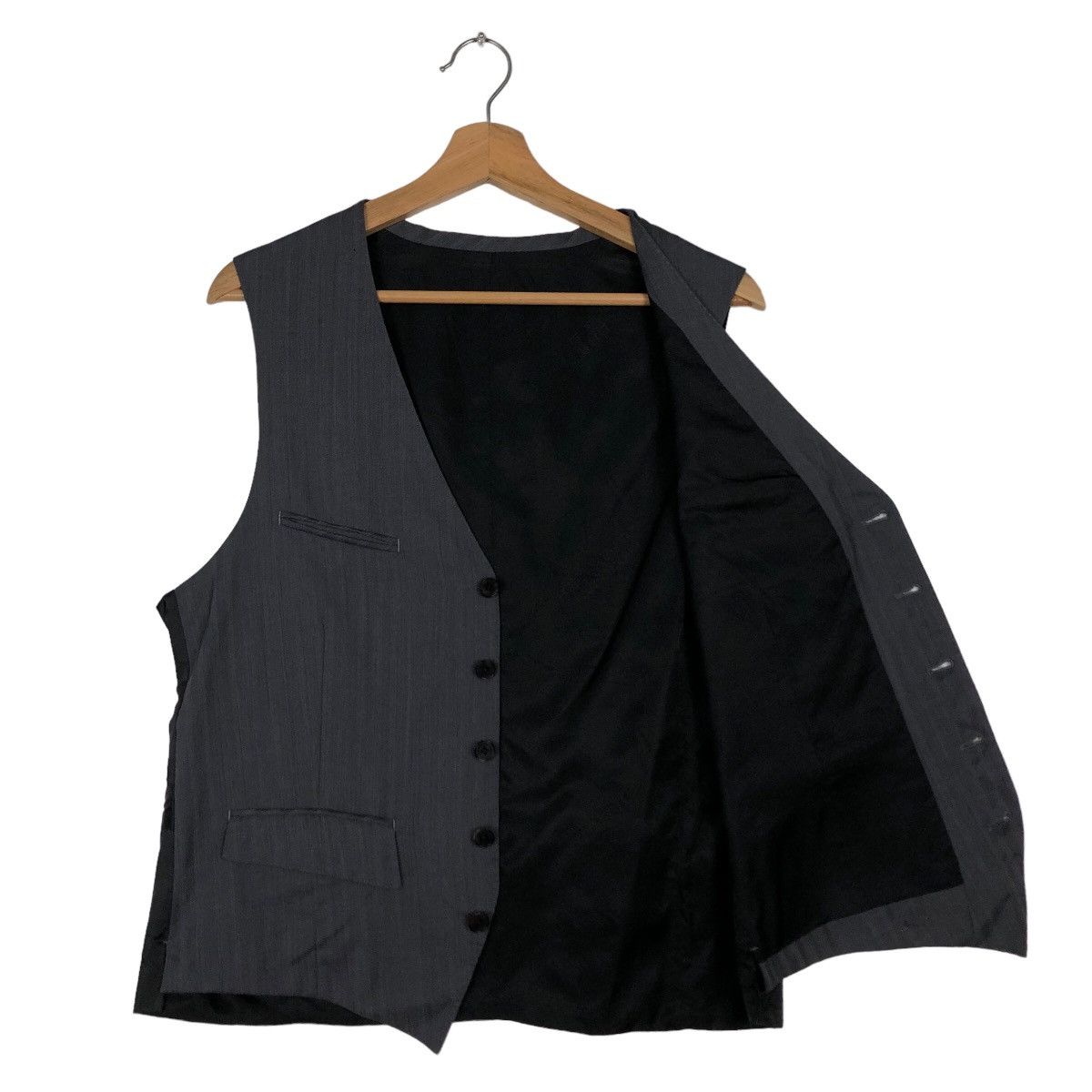 Burberry 🔥90’s Waist Coats Burberry Black Label Striped Size US M / EU 48-50 / 2 - 10 Thumbnail