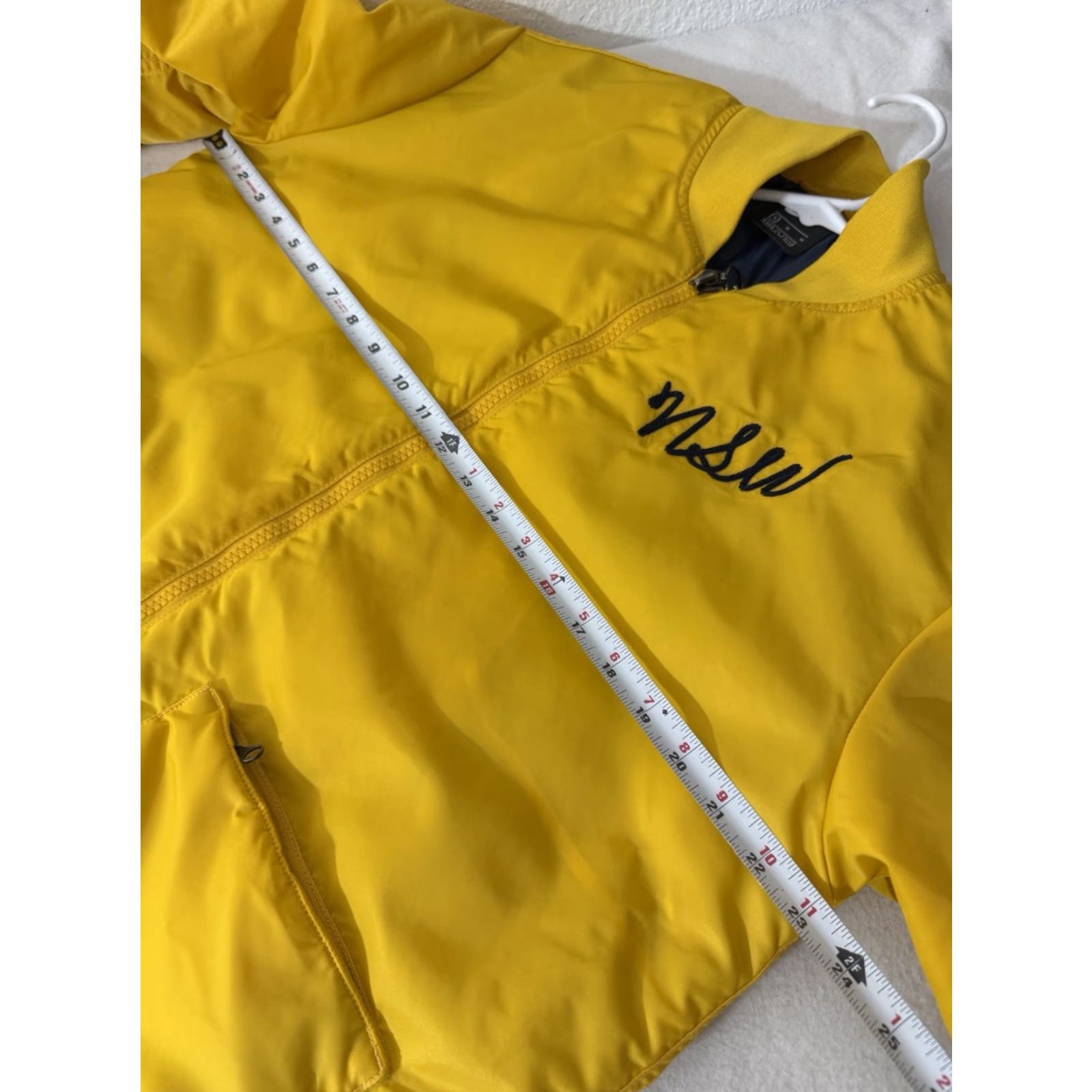 Nike Nike Sportswear NSW Jacket Women's M Yellow - Long Trench Style Activewear Coat Size M / US 6-8 / IT 42-44 - 5 Thumbnail