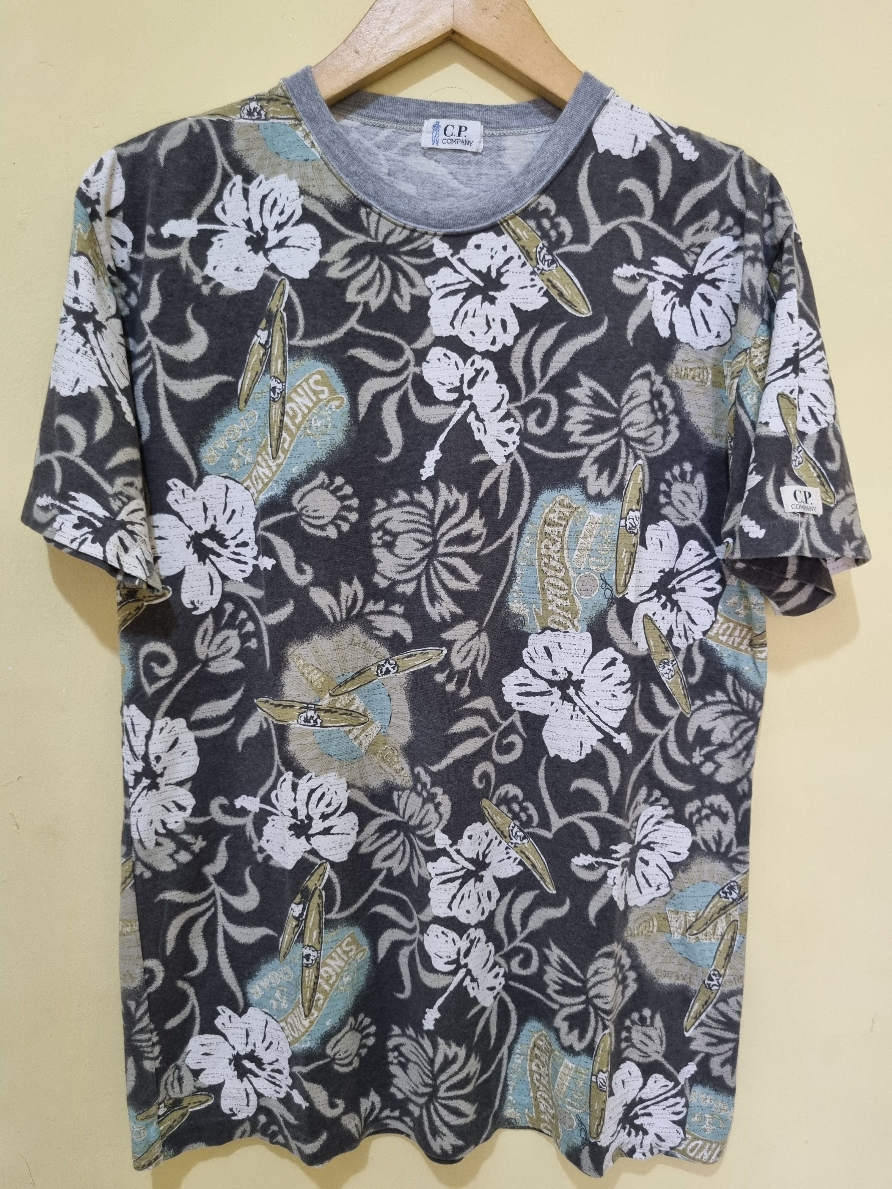 C.P. Company × Vintage Vintage C.P. Company Tee full Print Size US S / EU 44-46 / 1 - 1 Thumbnail