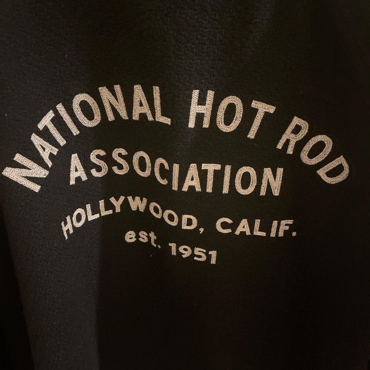 NASCAR × Vintage NHRA Hollywood National Hot Rod Assocition Varsity Jacket Size US XXL / EU 58 / 5 - 3 Thumbnail
