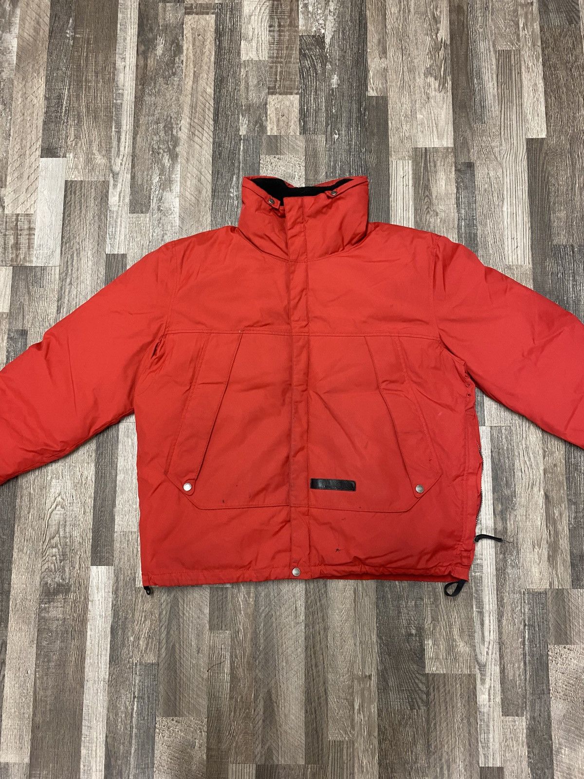 Polo Ralph Lauren Vintage Polo Ralph Lauren Down Puffer Jacket Red Zip Up Size US L / EU 52-54 / 3 - 2 Thumbnail