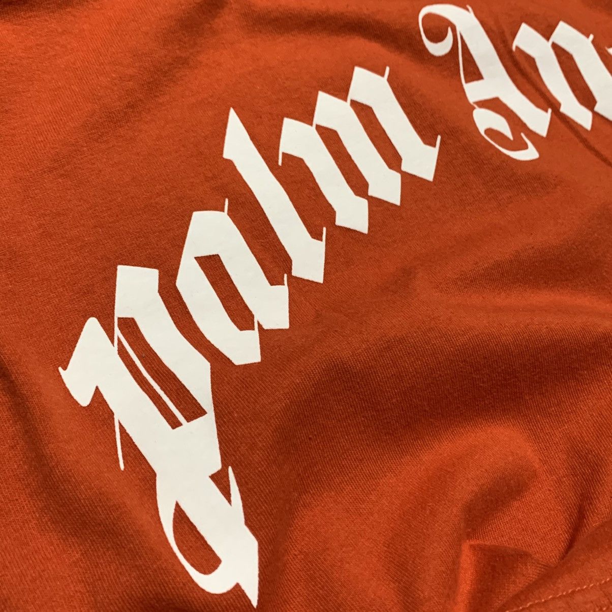 Palm Angels Palm Angels Small Classic Bear Orange Tee Size US S / EU 44-46 / 1 - 9 Thumbnail
