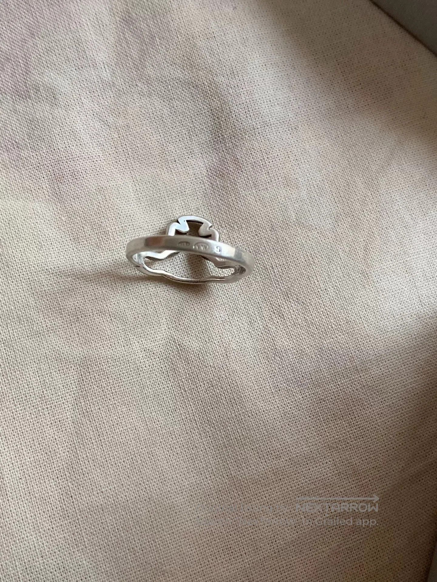Vivienne Westwood Vivienne Westwood Vintage 925 Silver Saturn Ring. Size ONE SIZE - 7 Thumbnail