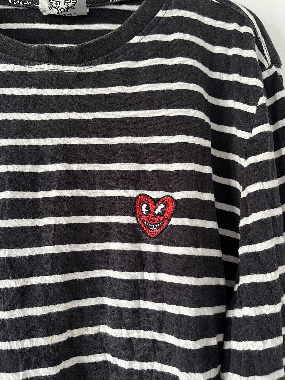 Keith Haring 2020 Keith Haring Love Logo Stripe Long Sleeve Size US M / EU 48-50 / 2 - 6 Thumbnail