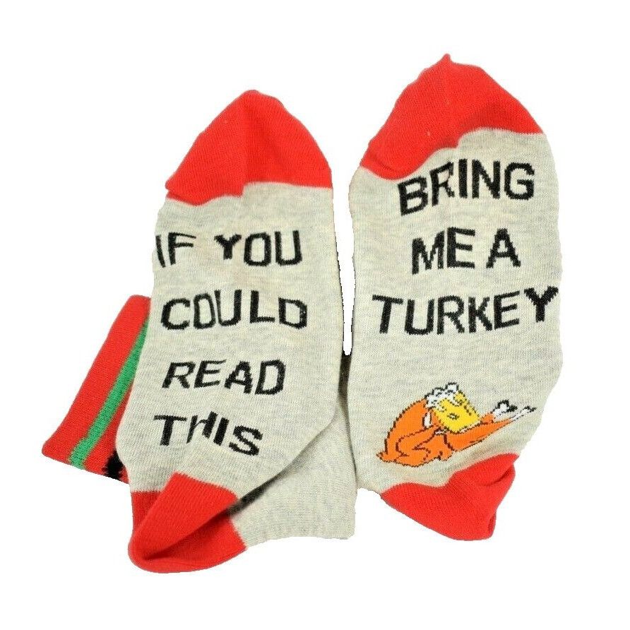 Other Funny Socks Mens Shoe 8 to 12 If You Could Read This ... Bri Size ONE SIZE - 1 Thumbnail