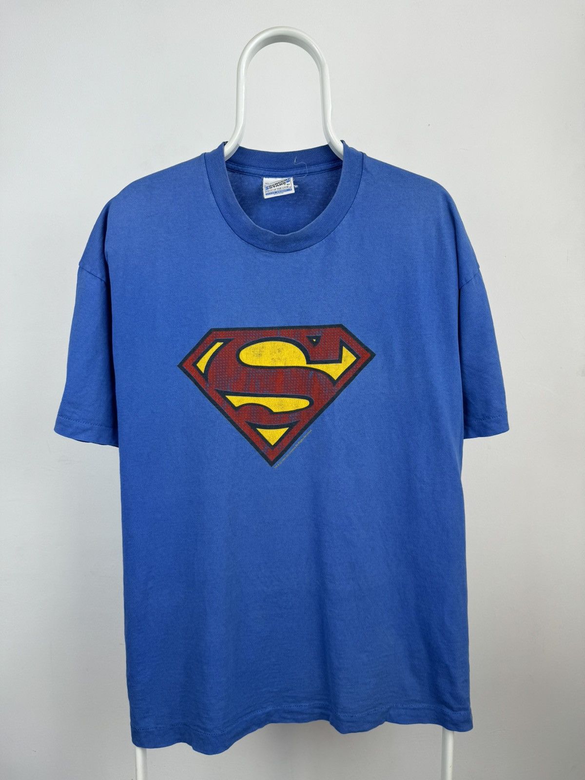 Vintage Vintage 1994 Dc Comics Screen Stars Superman Big Logo Tee Size US XL / EU 56 / 4 - 1 Thumbnail