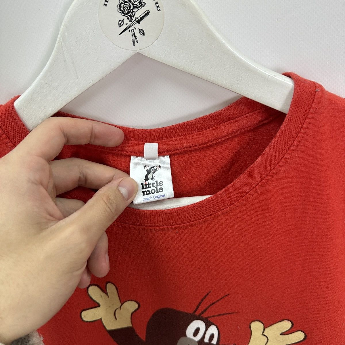 Vintage Vintage 00s Little Mole Czech cartoon from 90s y2k tee rare Size US XL / EU 56 / 4 - 5 Thumbnail