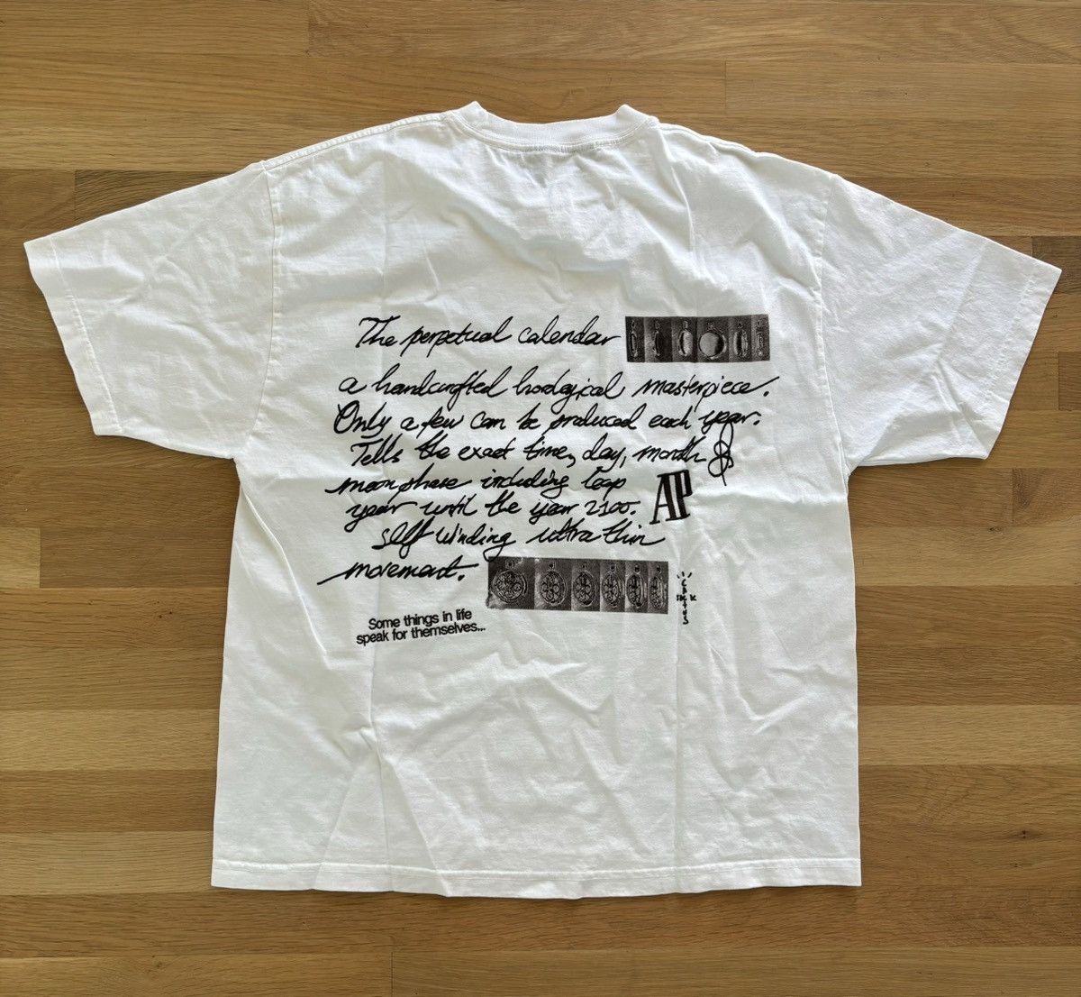 Audemars Piguet × Travis Scott Travis Scott Audemars Piguet Perpetual Calendar Tee Size US XL / EU 56 / 4 - 2 Thumbnail